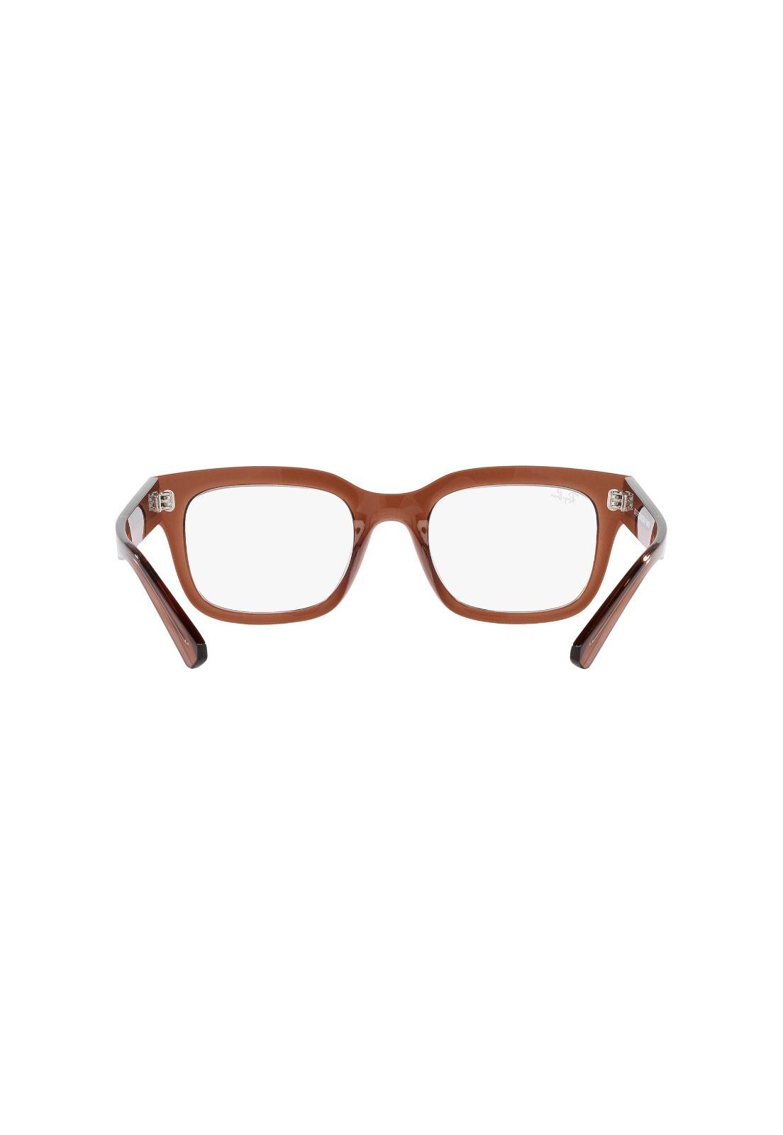 Lentes Ópticos Chad Transparent Brown Ray-Ban Optical-6