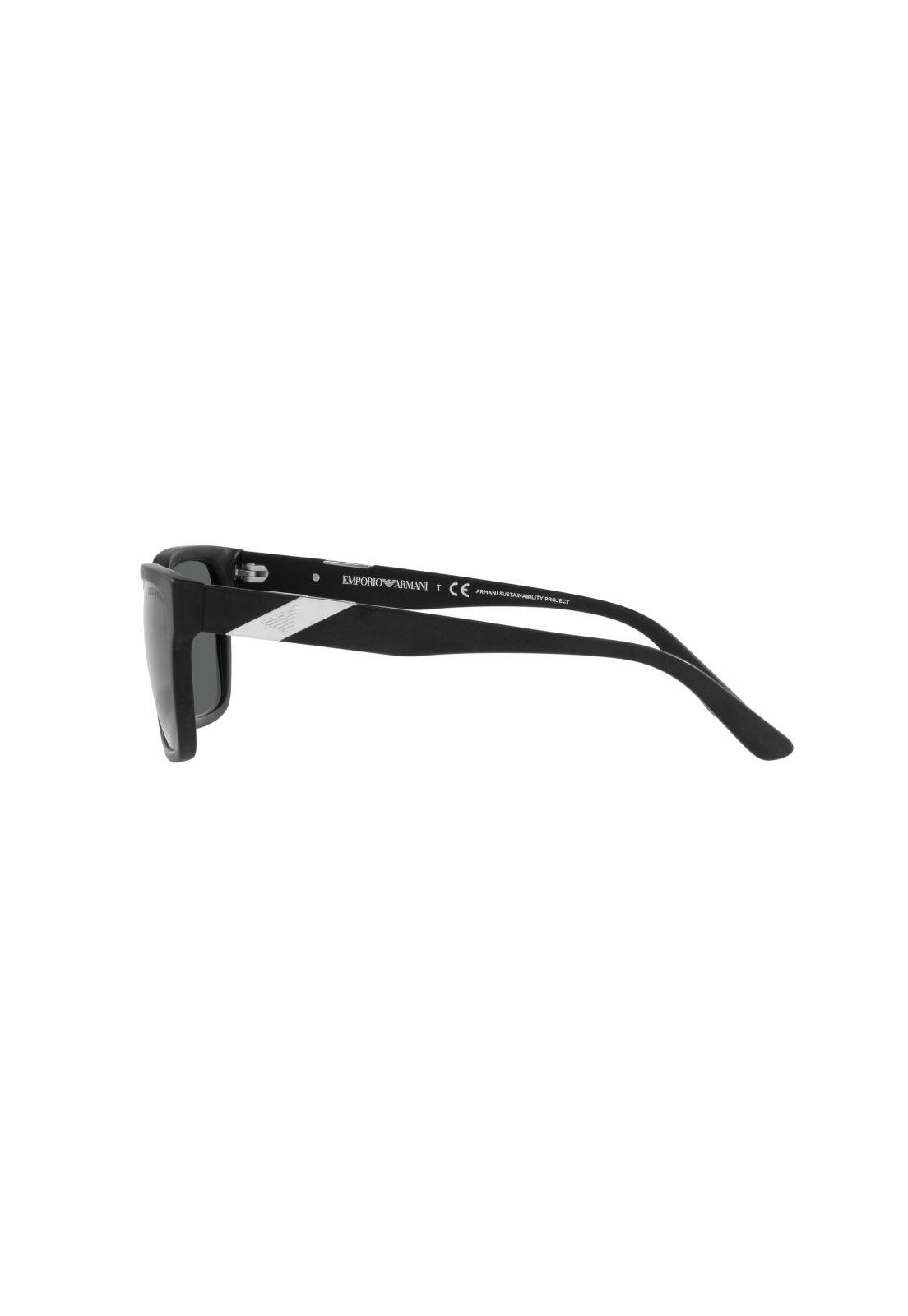 Lentes de Sol Negro Emporio Armani EA4177589887-3