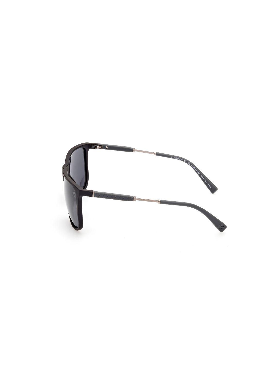 Lentes de Sol Negro Polarizado Timberland TB928102D62-2