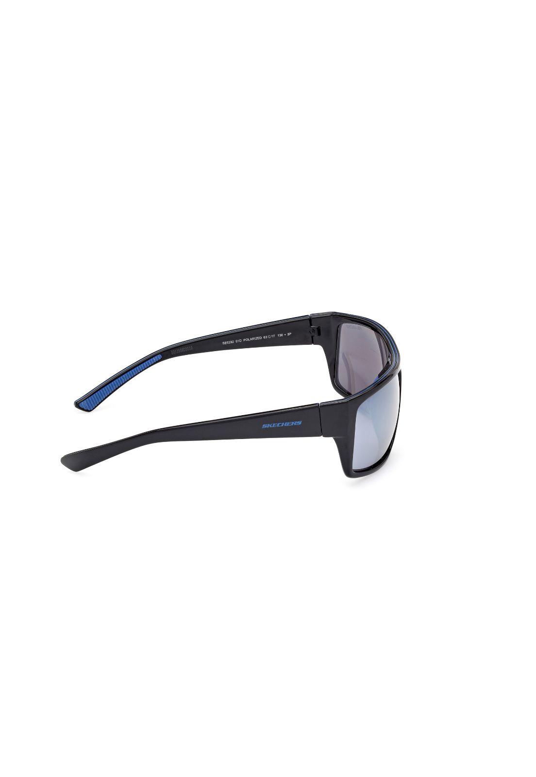 Lentes de Sol Negro Polarizados Skechers SE629201D-6
