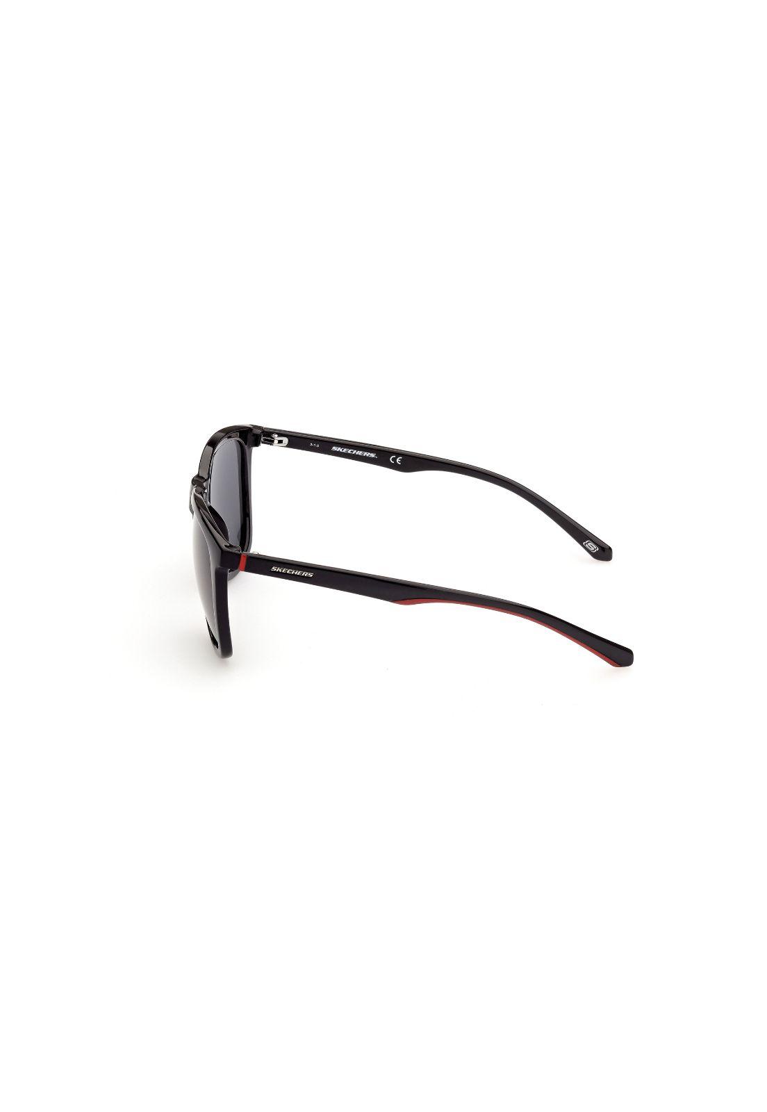 Lentes de Sol Negro Polarizados Skechers SE611801D57-2