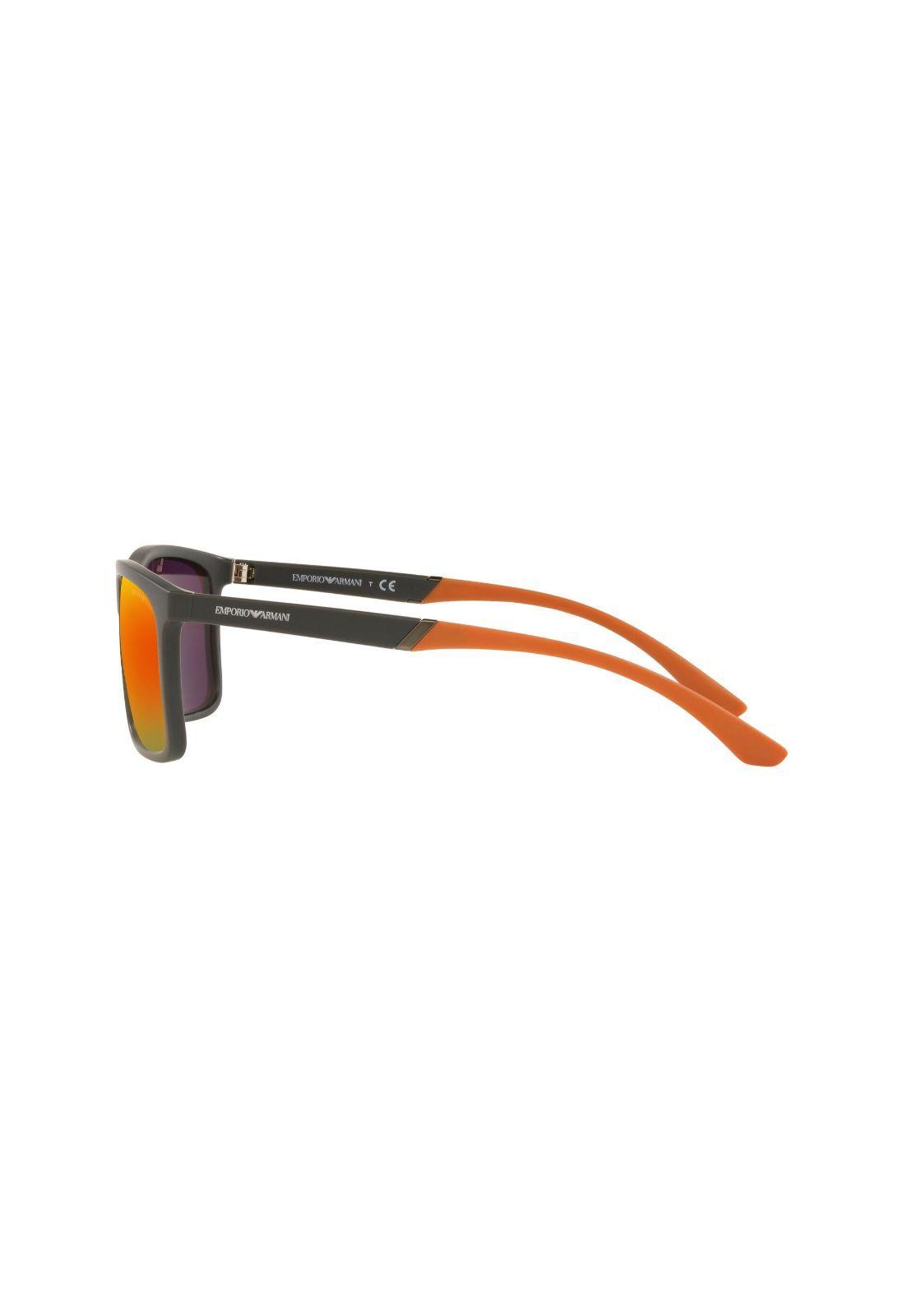 Lentes de Sol Matte Gris Emporio Armani EA417054376Q58-3