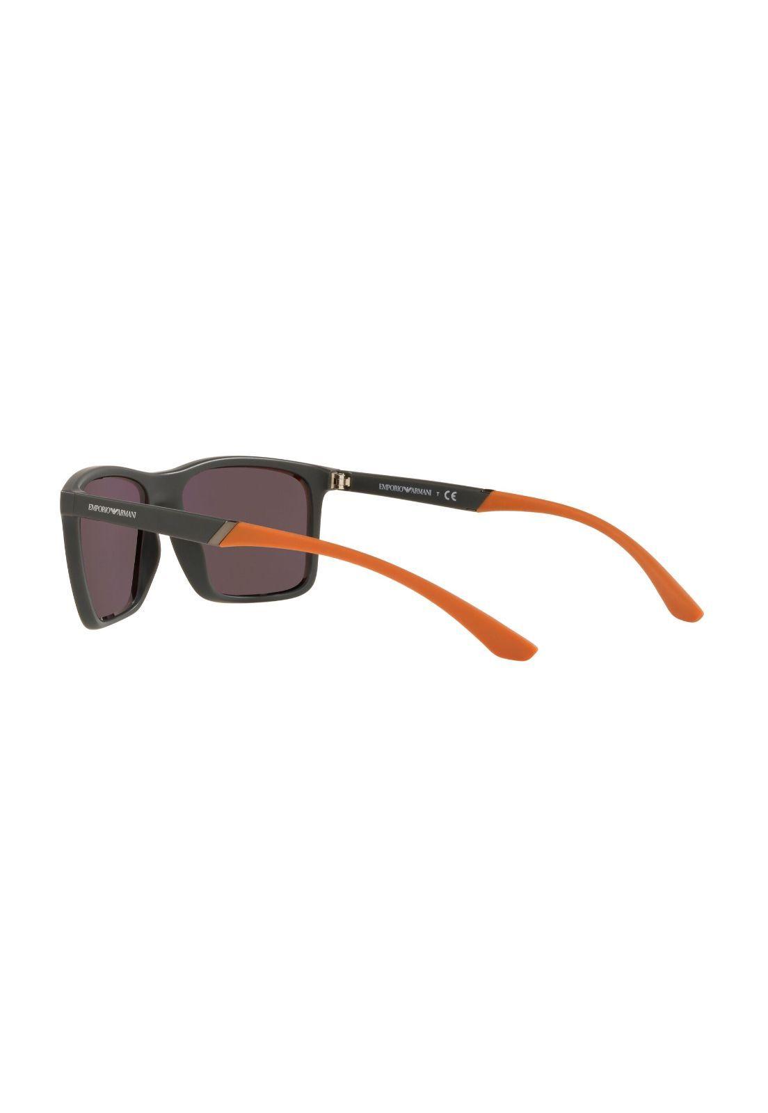 Lentes de Sol Matte Gris Emporio Armani EA417054376Q58-4