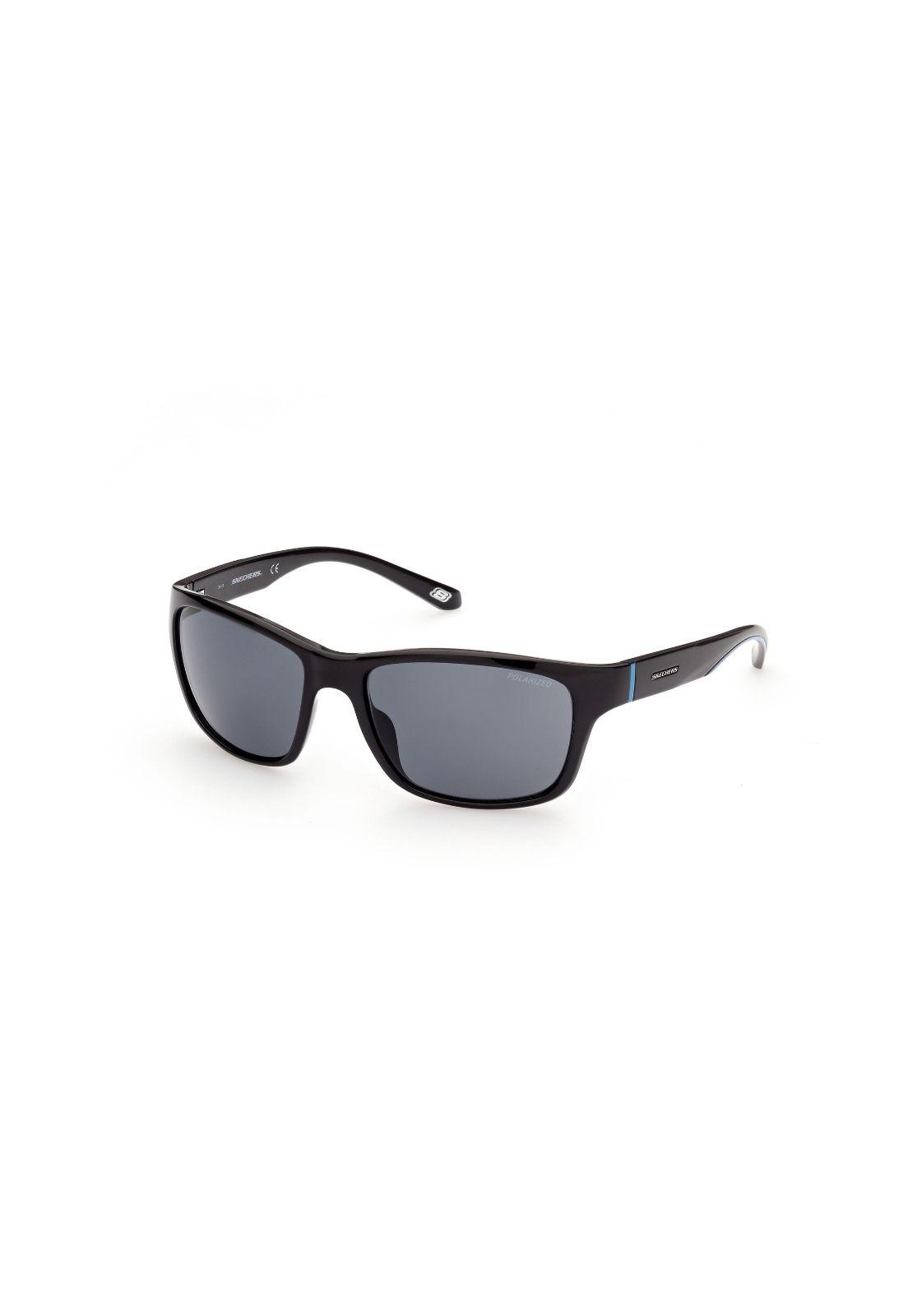 Lentes de Sol Negro Brillante Polarizados Skechers SE611701D-1