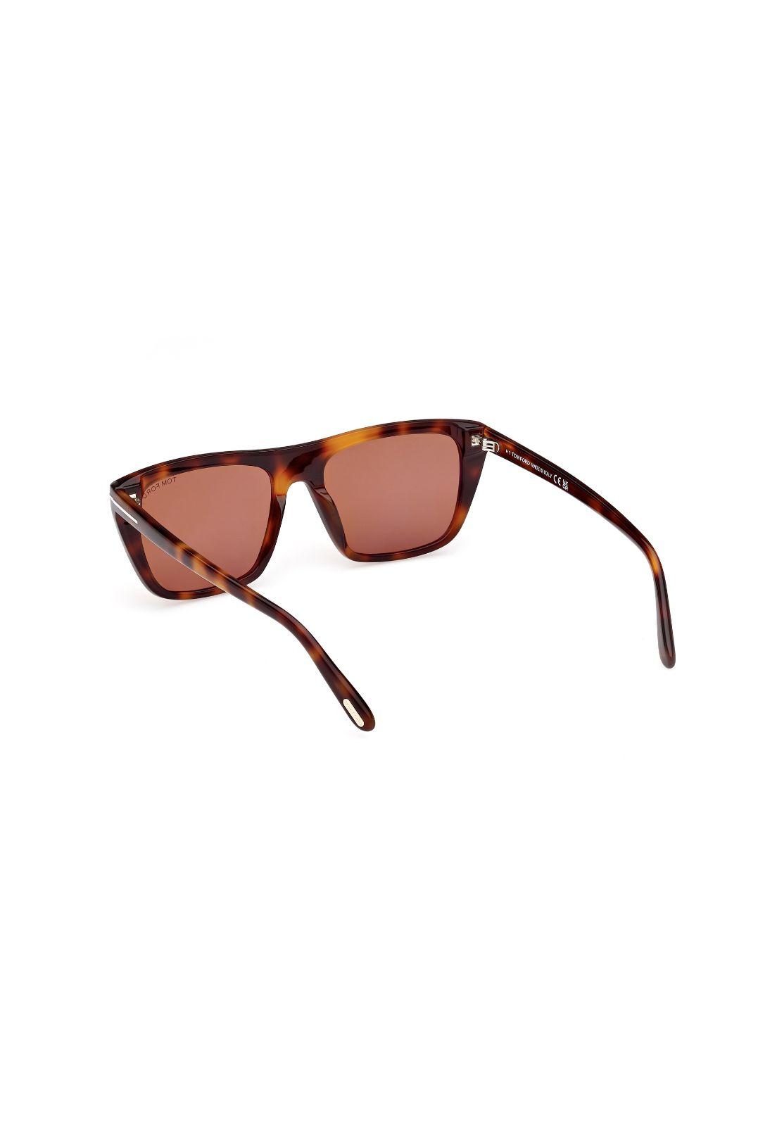 Lentes de Sol Aslan Havana Tom Ford FT117553E-3