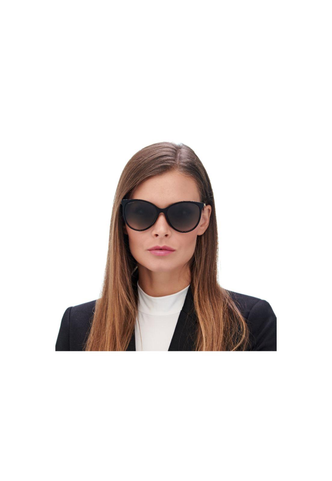 Lentes de Sol Negro Gucci GG0377SKN001-1