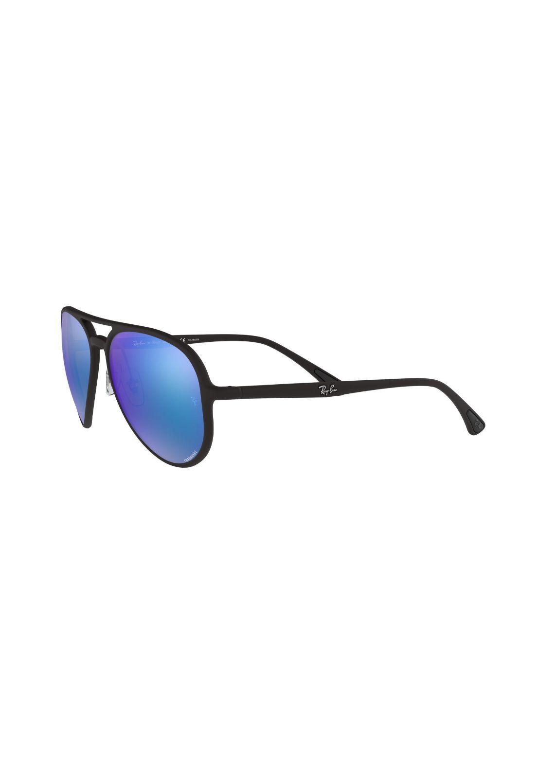 Lentes de Sol Aviator Chromance Negro Polarizados Ray-Ban RB4320-2