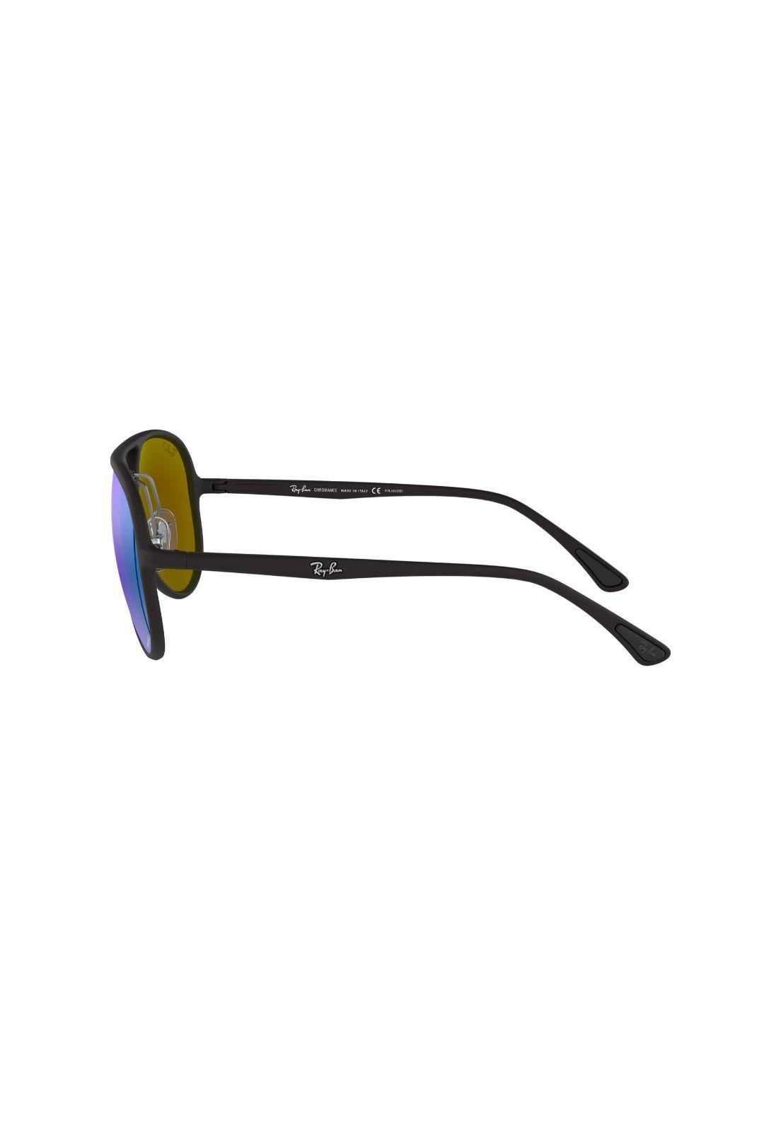 Lentes de Sol Aviator Chromance Negro Polarizados Ray-Ban RB4320-3
