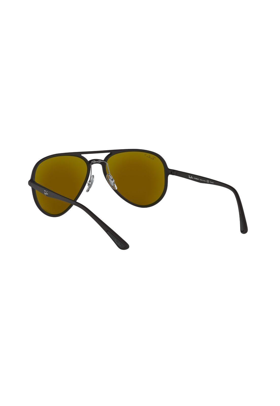 Lentes de Sol Aviator Chromance Negro Polarizados Ray-Ban RB4320-5