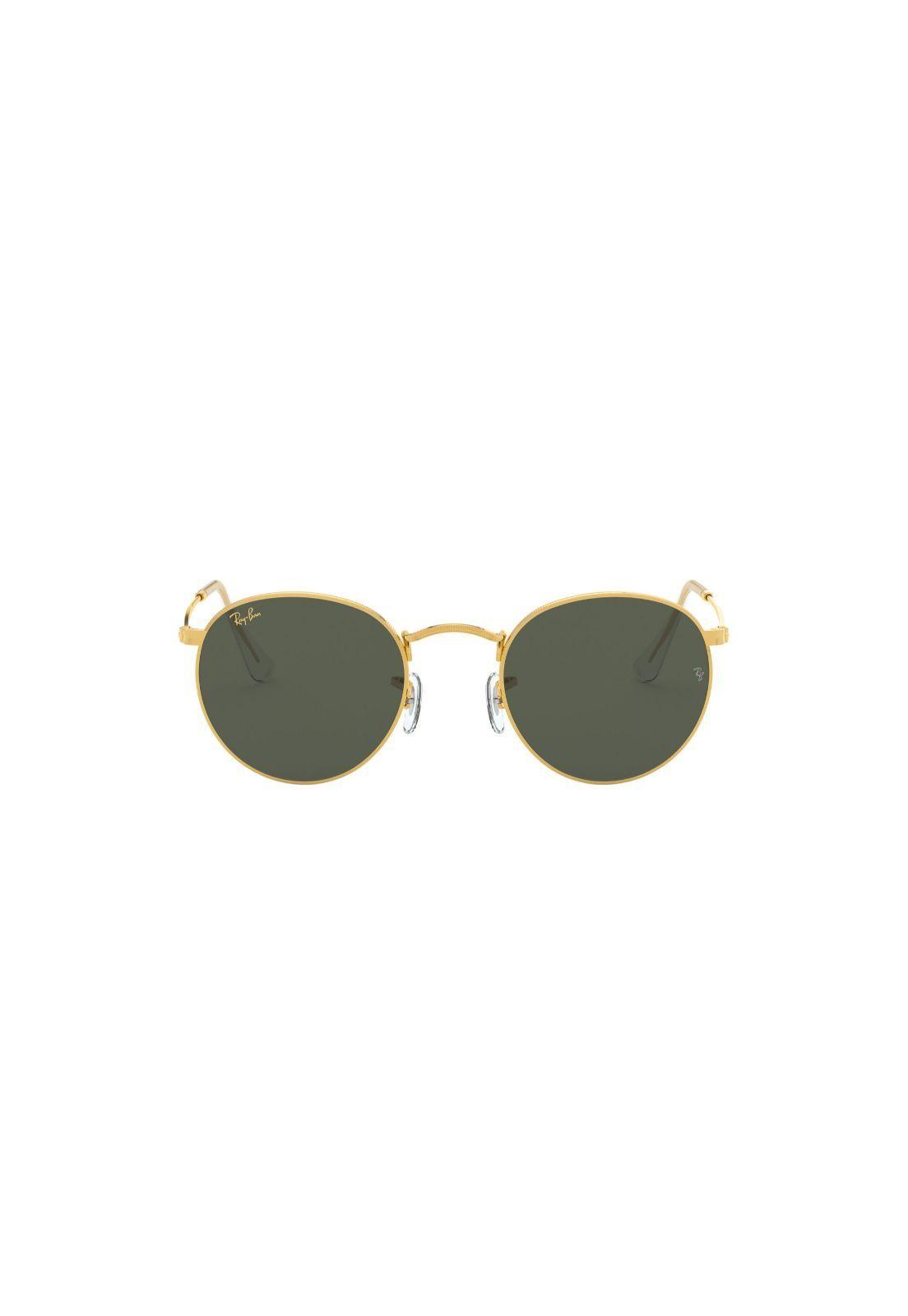 Lentes de Sol Round Metal Legend Gold Ray-Ban RB344791963150-1