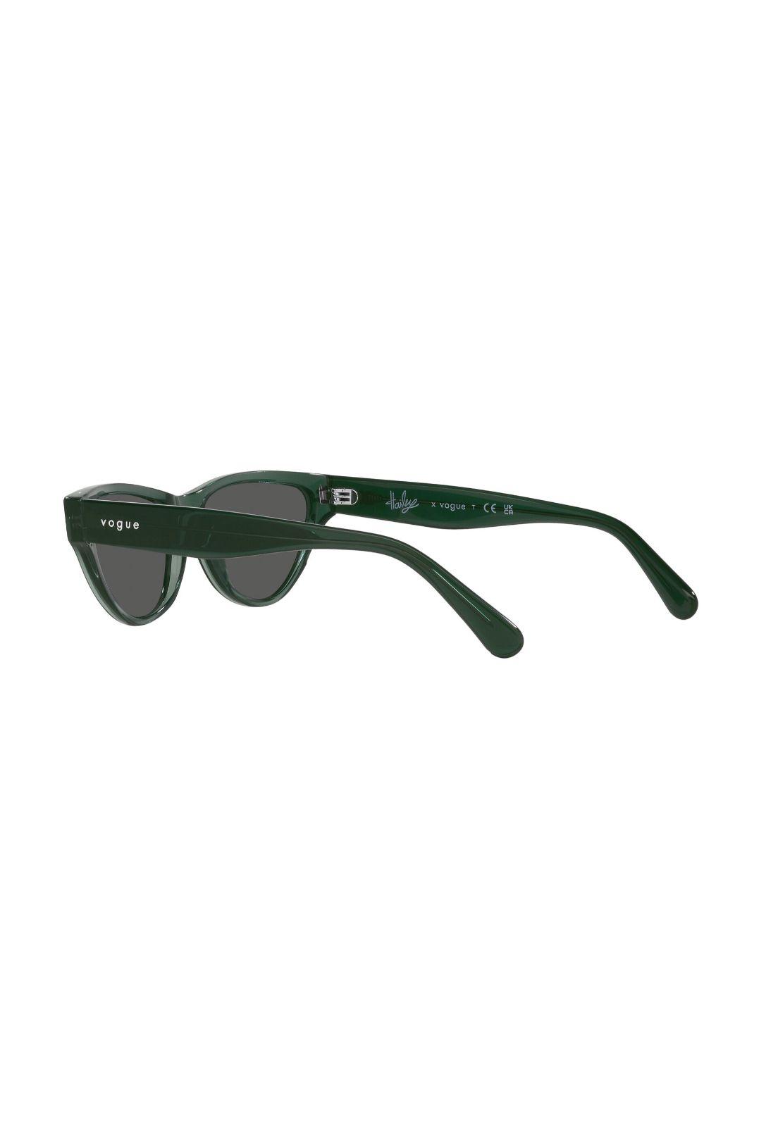 Lentes de Sol Transparent Dark Green Vogue VO5513S300487-4