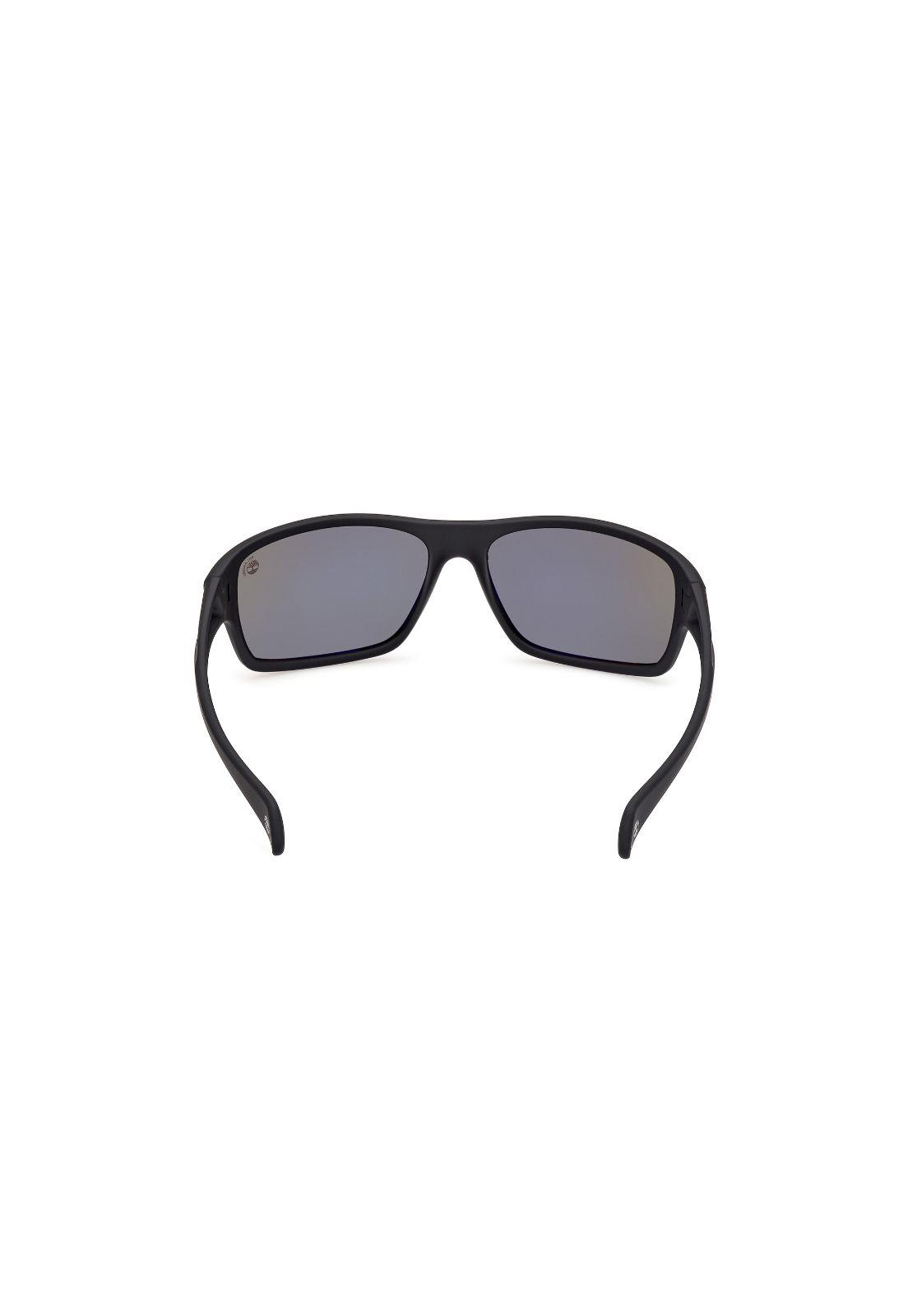 Lentes de Sol Negro Matte Polarizados Timberland TB0001702R-4