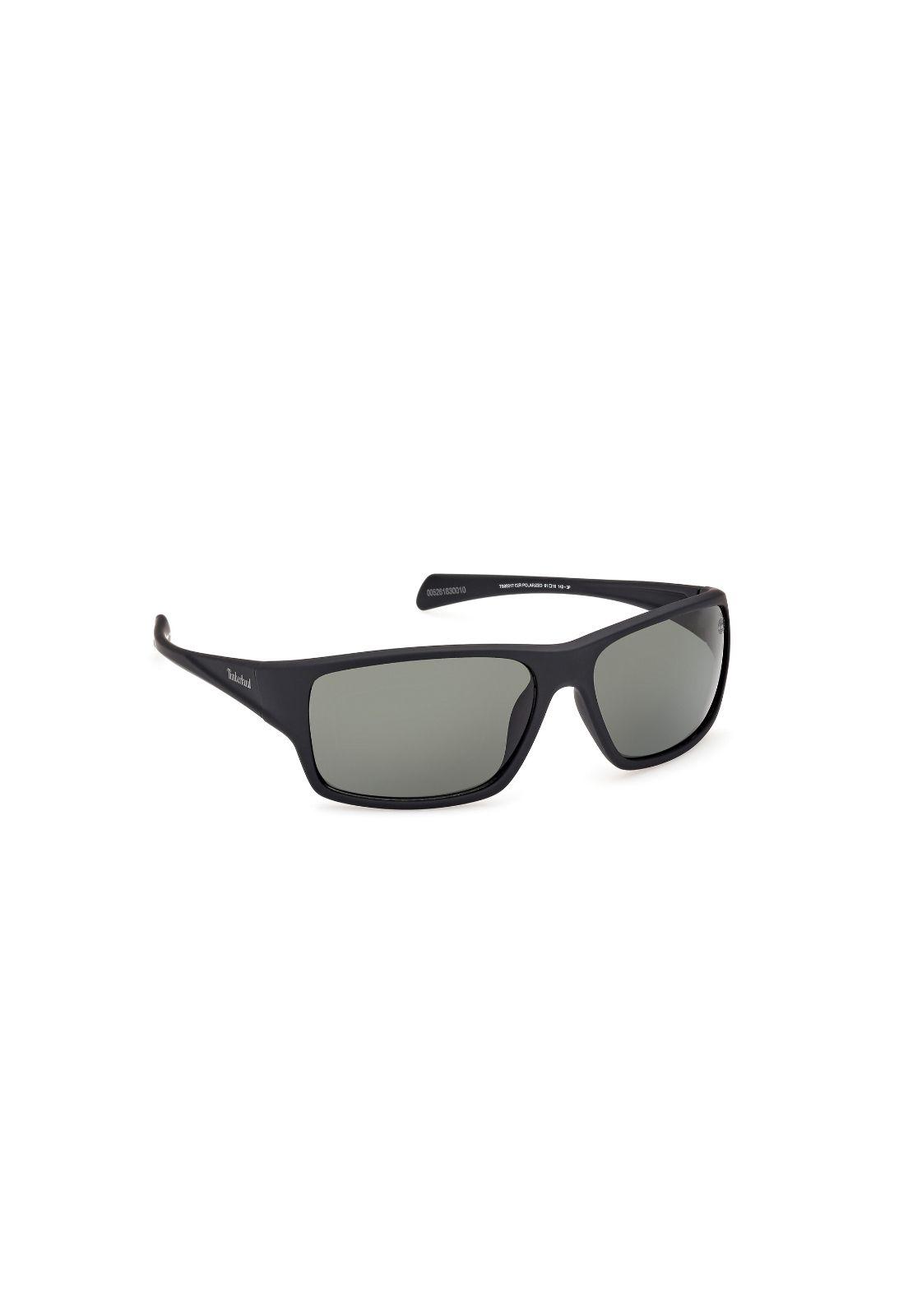 Lentes de Sol Negro Matte Polarizados Timberland TB0001702R-7