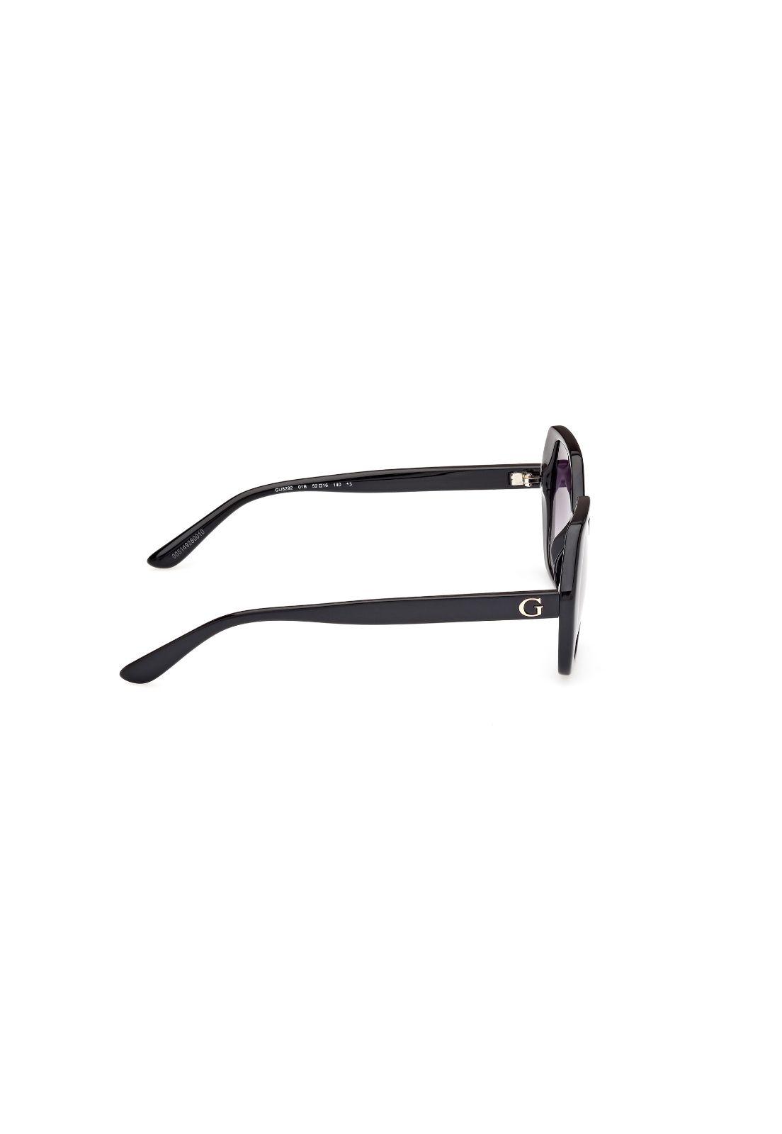 Lentes de Sol Negro Brillante Degradé Guess GU829201B-6