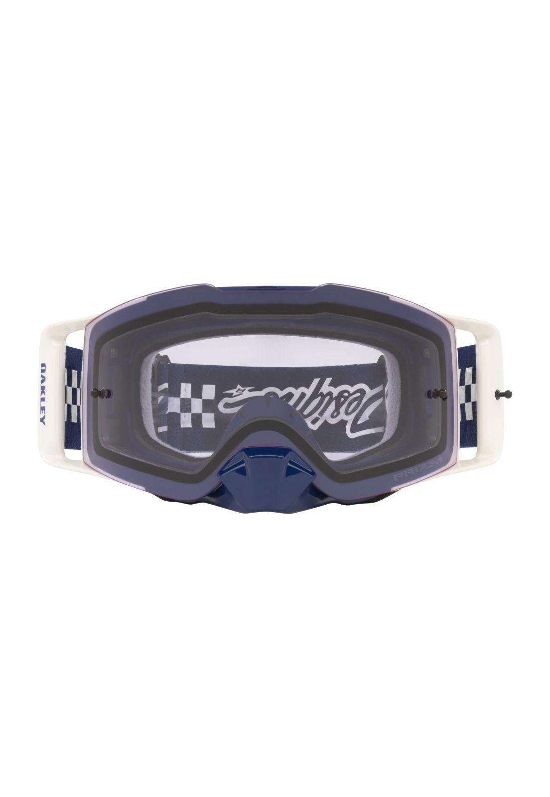 Mx Goggles Front Line Mx Tld Graph White Oakley OO7087-0