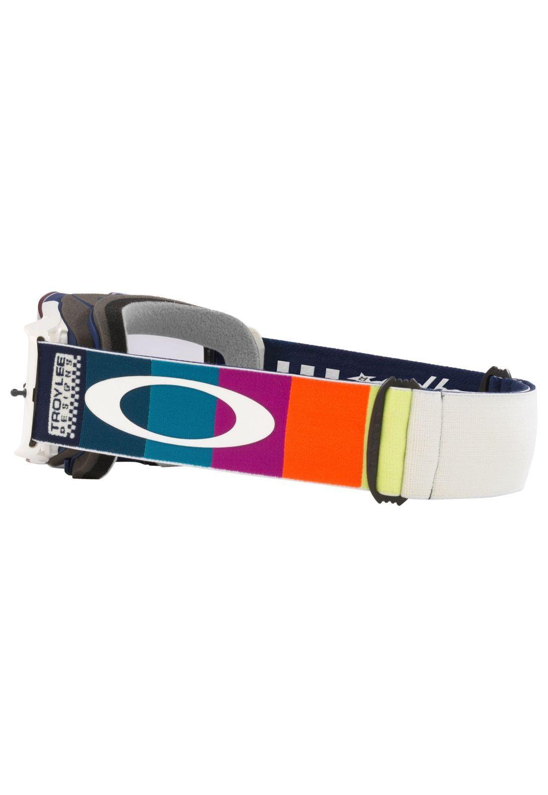 Mx Goggles Front Line Mx Tld Graph White Oakley OO7087-4