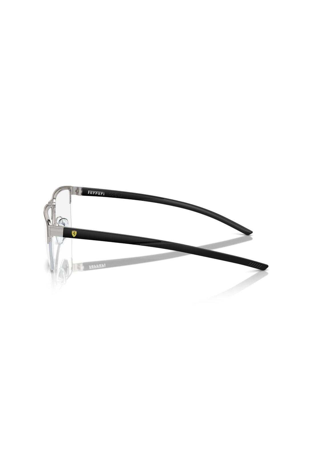 Lentes Ópticos Plateado Cepillado Scuderia Ferrari FZ7001107-2