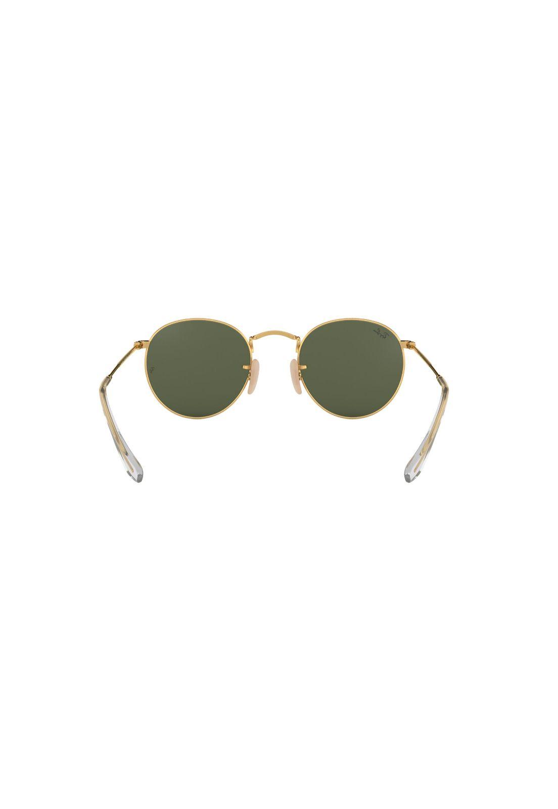 Lentes de Sol Round Metal Legend Gold Ray-Ban RB344700N1-3