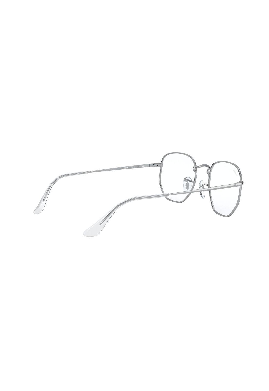 Lentes Ópticos Hexagonal Gris Ray-Ban Optical RX64482501-8