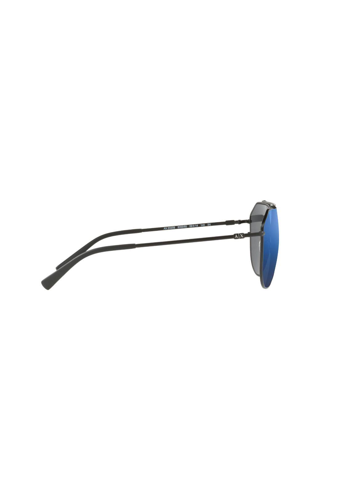 Lentes de Sol Azul Mirror Armani Exchange AX2023S60635559-9