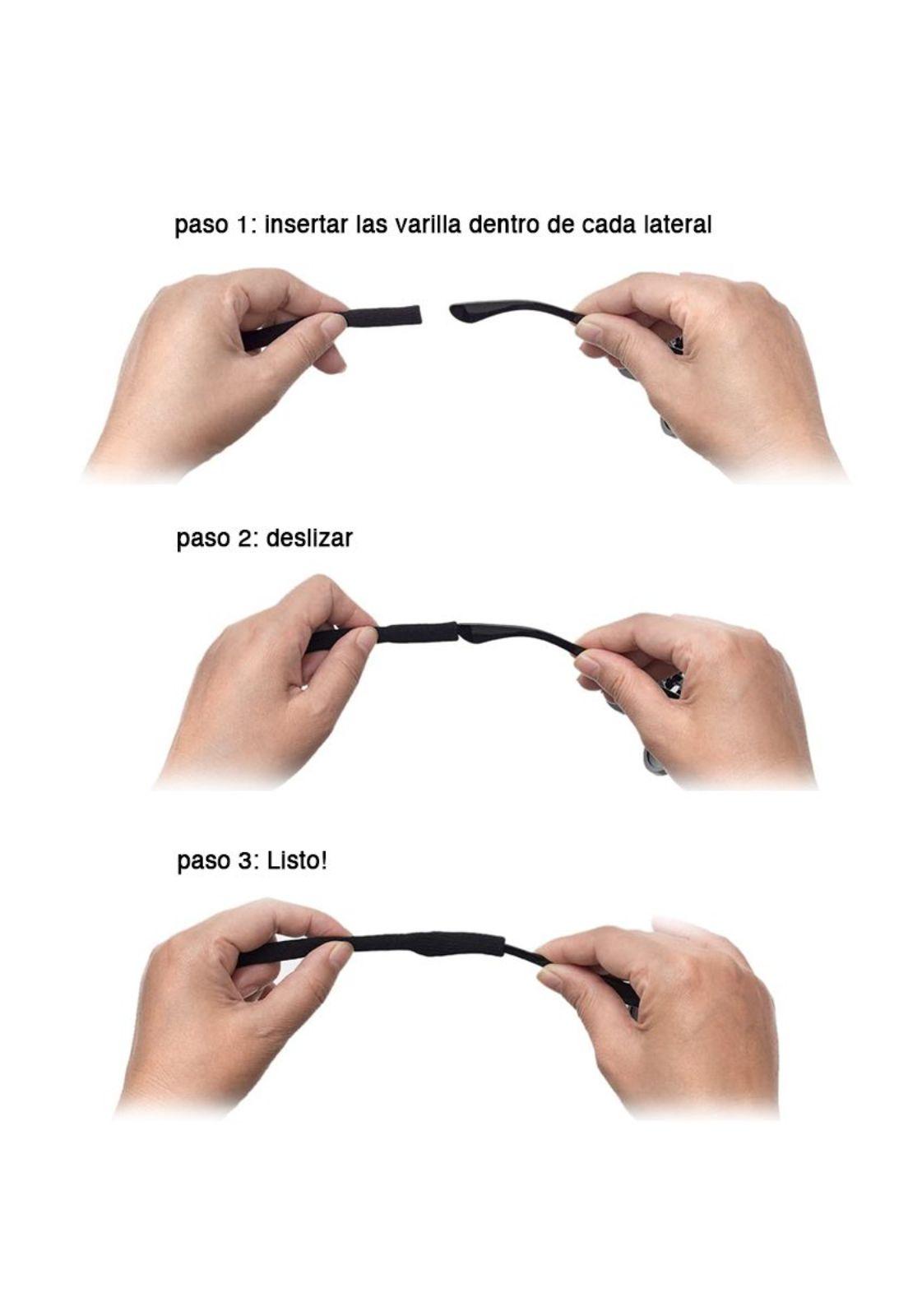 Correa Negra para Lentes Universal York Eyewear-4