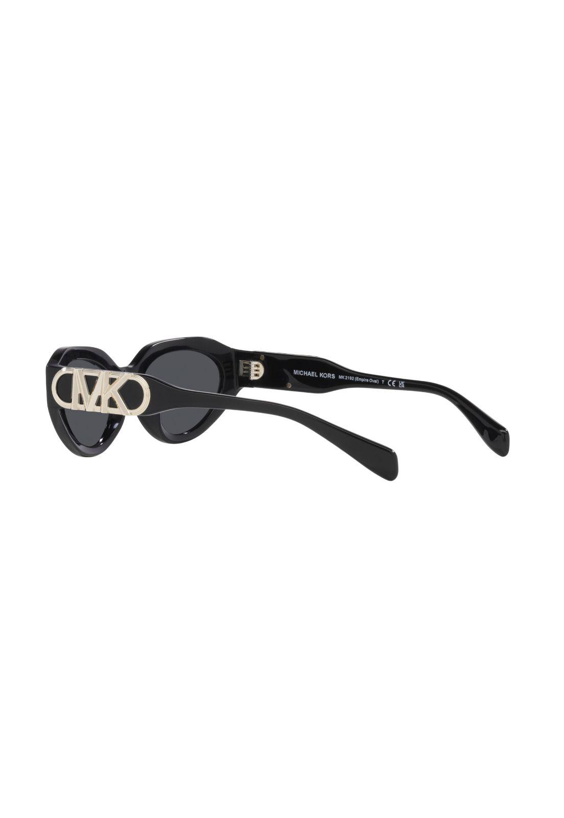 Lentes de Sol Empire Oval Black Michael Kors-4