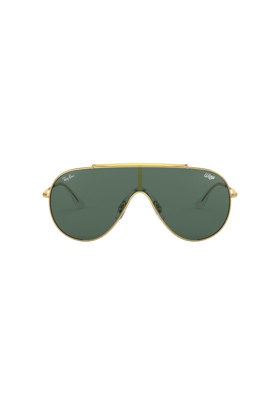 Lentes de Sol Wings Gold Dark Verde Ray-Ban RB359790507133-1