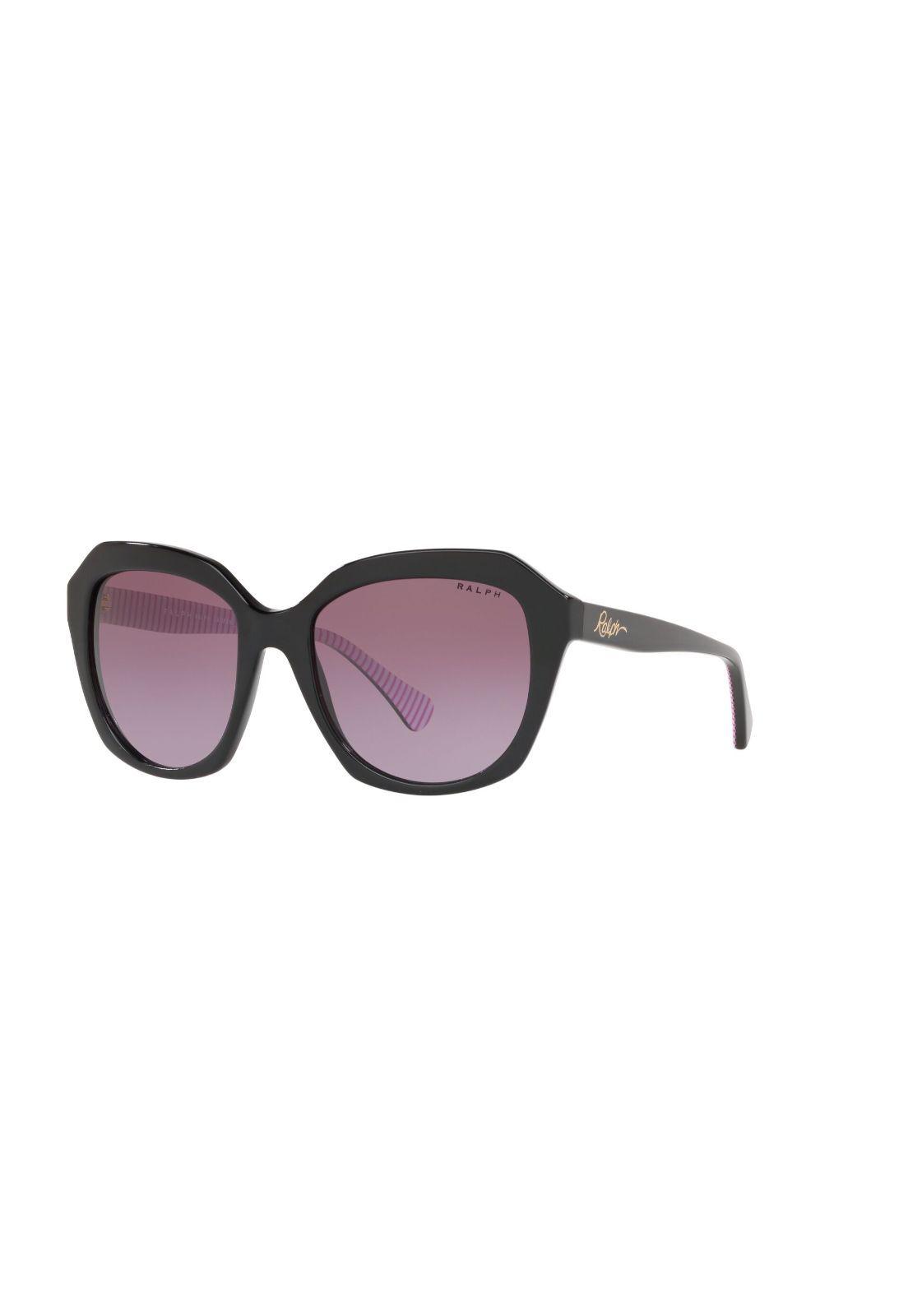 Lentes de Sol Cuadrado Negro Ralph RA525550018H54-0