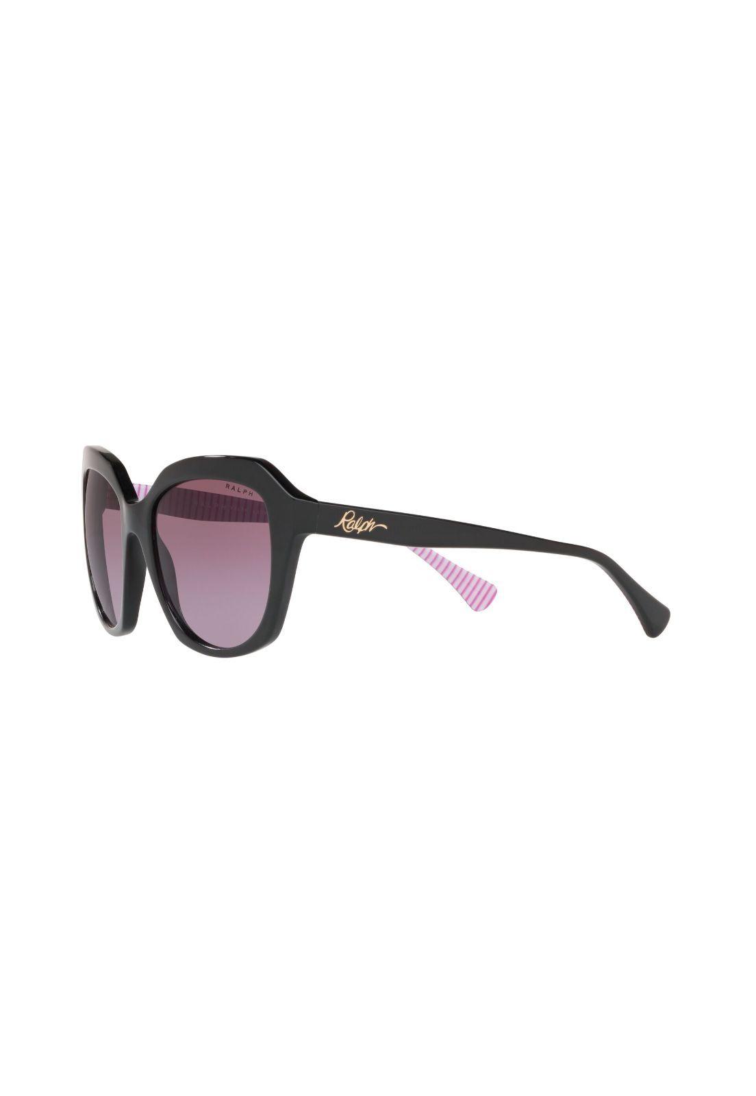 Lentes de Sol Cuadrado Negro Ralph RA525550018H54-4