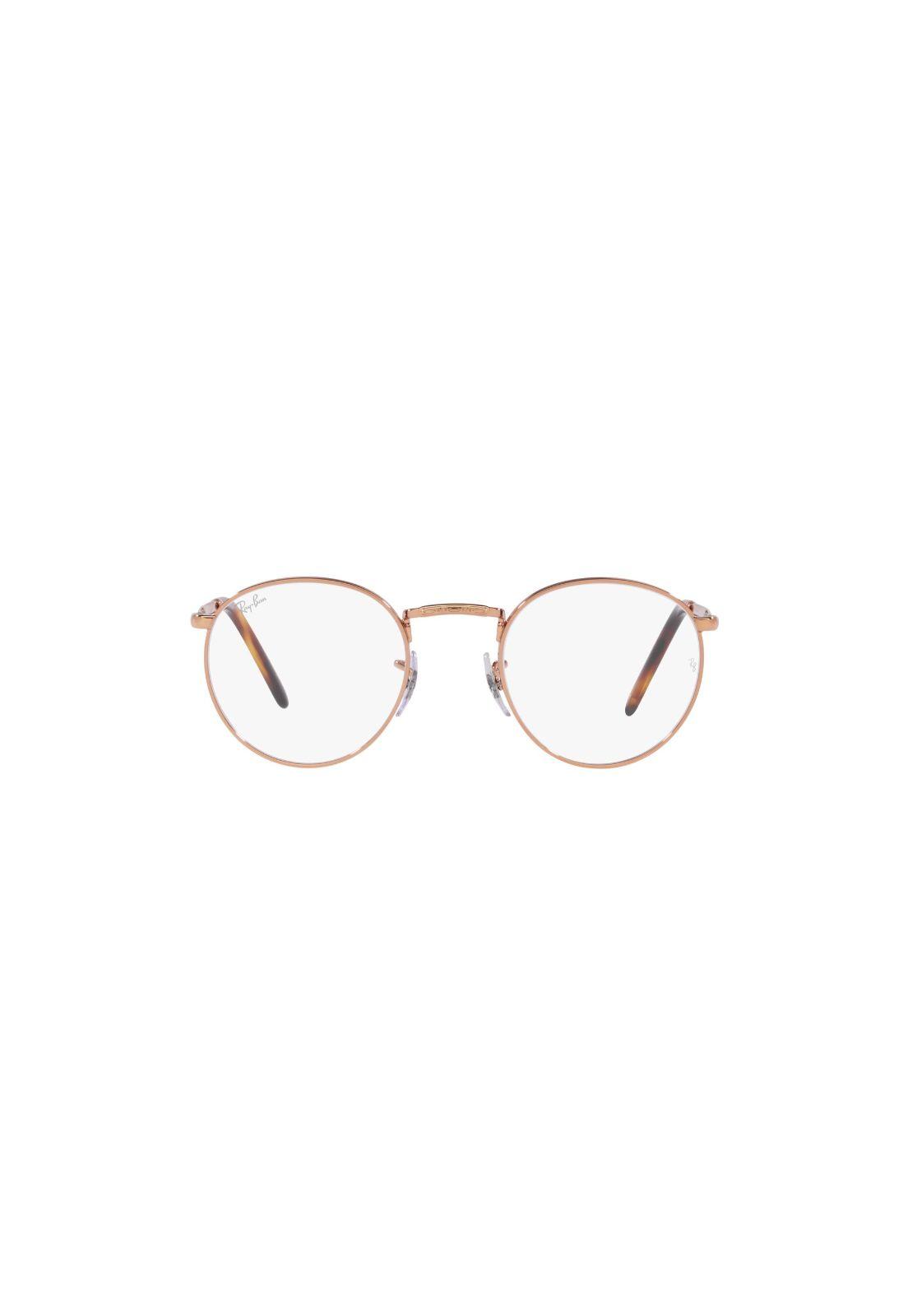 Lentes Ópticos New Round Rosado Ray-Ban Optical RX3637V3094-0