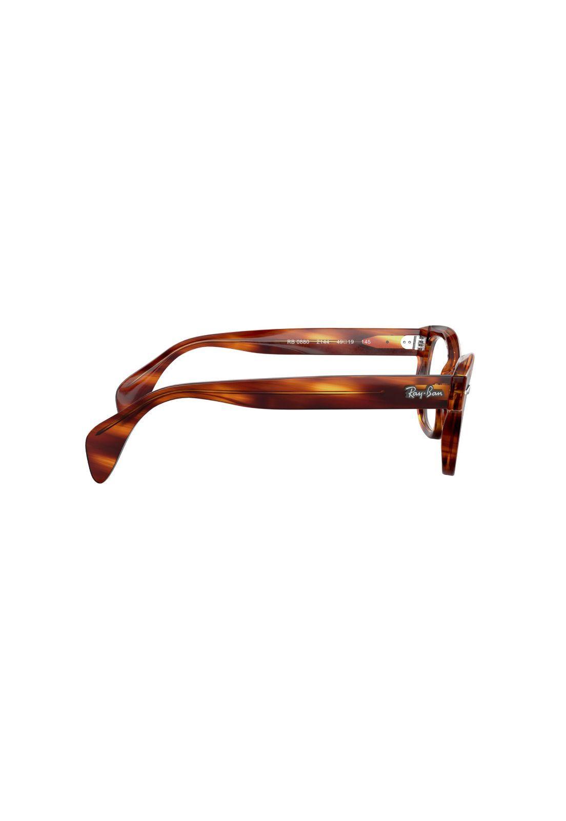 Lentes Ópticos Striped Havana Ray-Ban RX0880214449-9