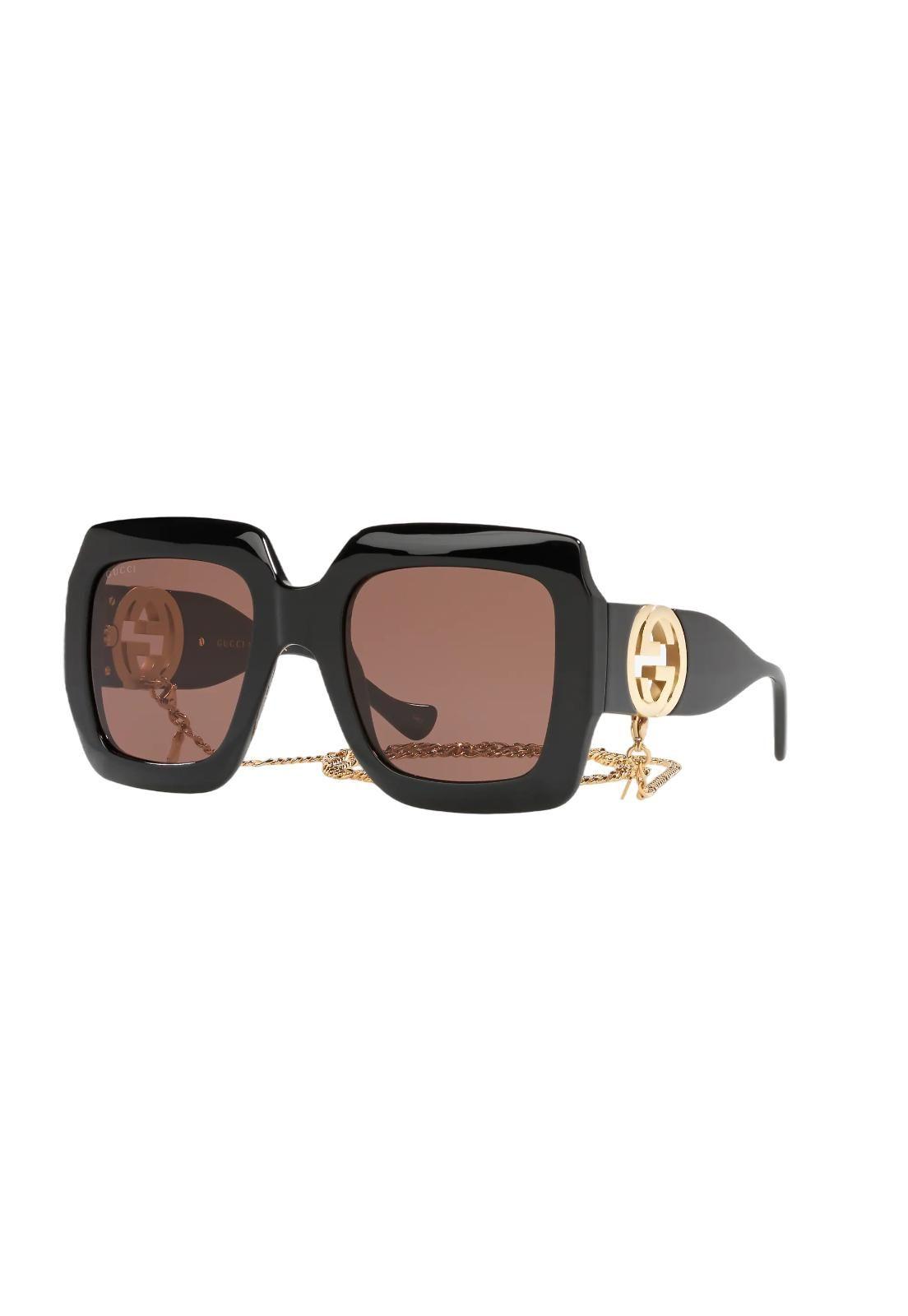 Lentes de Sol Matte Black Gucci GG1022S005-0