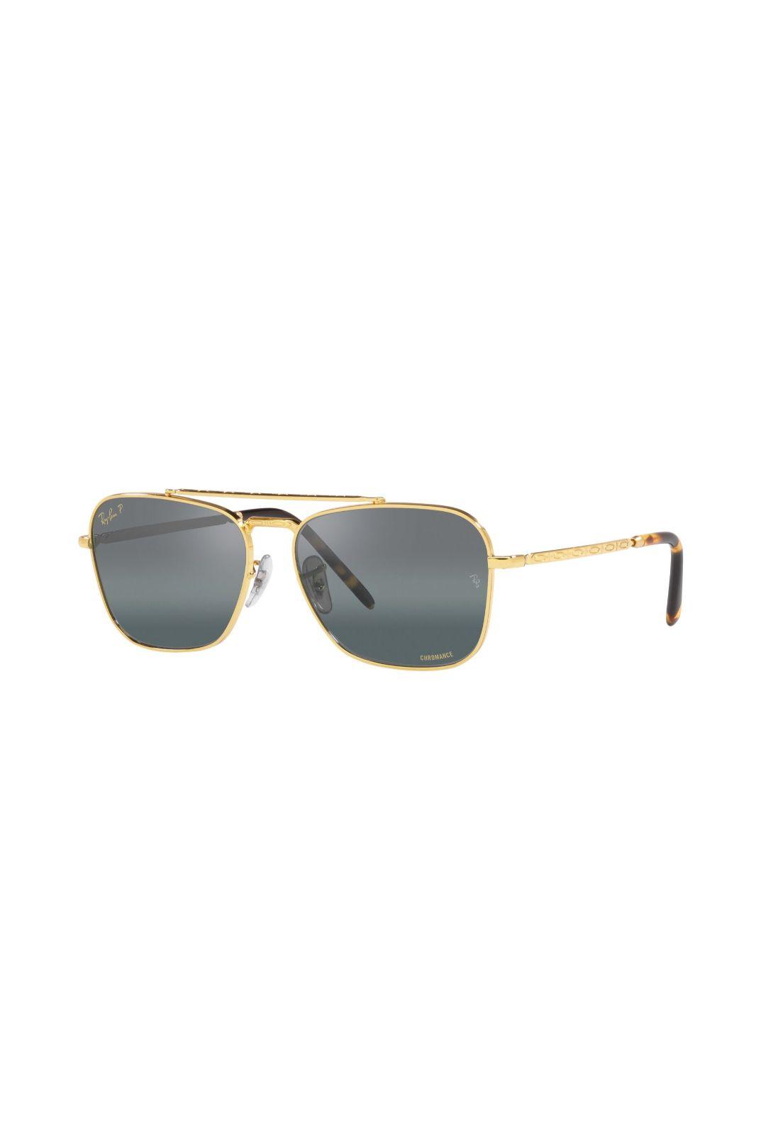 Lentes De Sol New Caravan Dorado Polarizados Ray-Ban RB3636-1