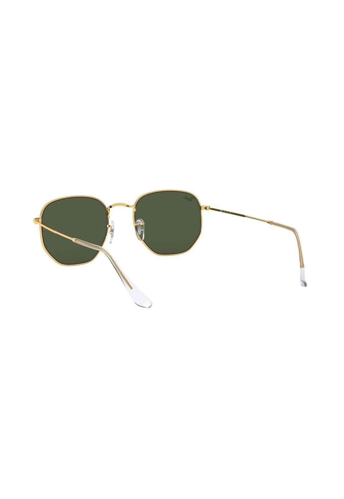 Lentes de Sol Hexagonal Gold Ray-Ban RB354891963154-5