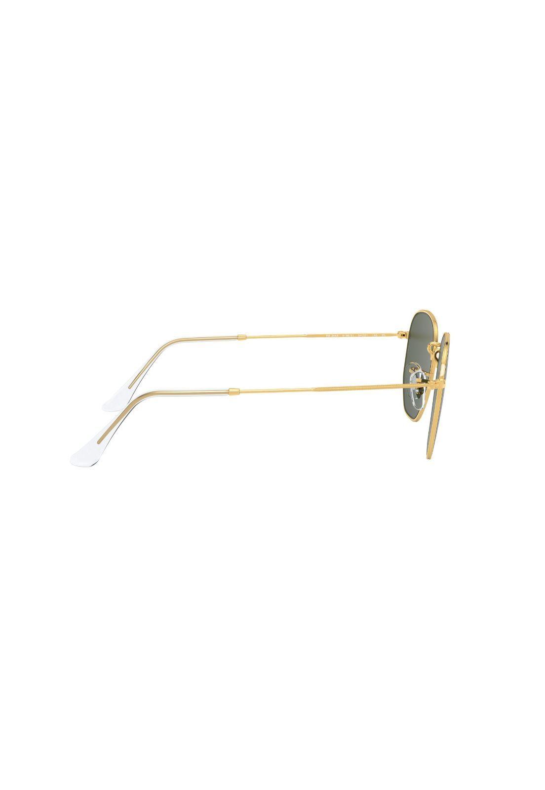 Lentes de Sol Hexagonal Gold Ray-Ban RB354891963154-9
