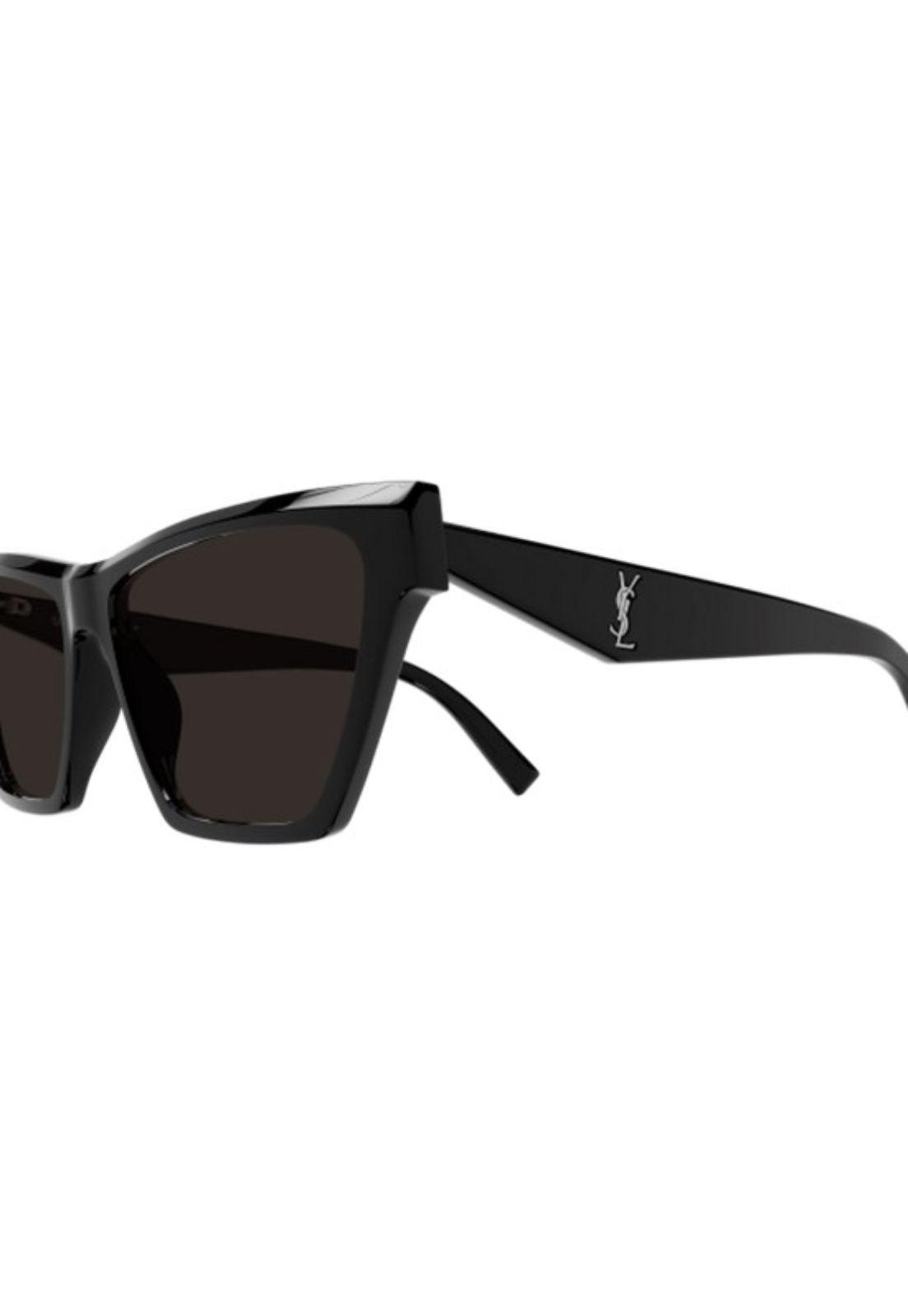 Lentes de Sol Shiny Black Saint Laurent SLM103F002-2