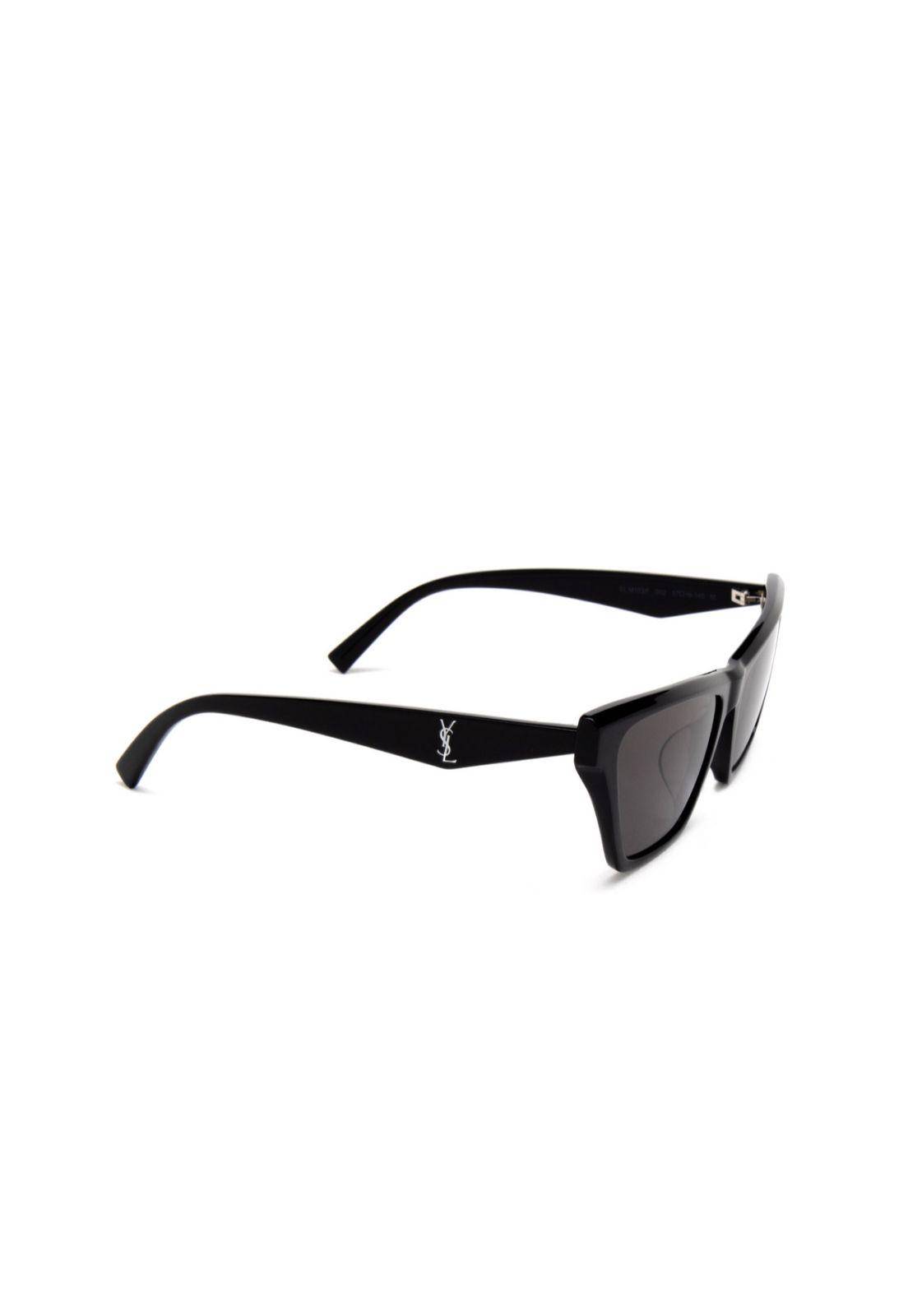 Lentes de Sol Shiny Black Saint Laurent SLM103F002-3