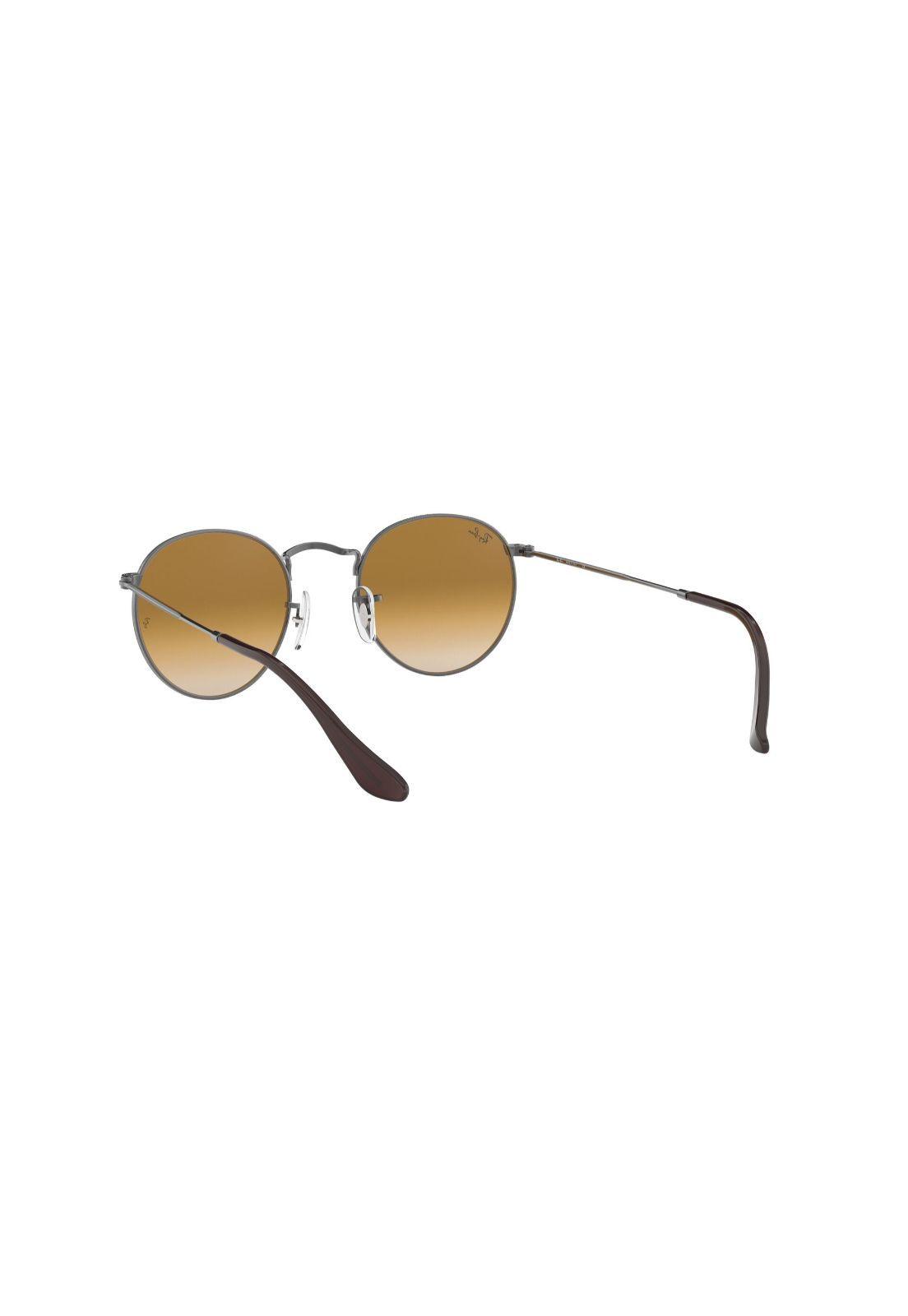 Lentes de Sol Round Metal Gunmetal Ray-Ban RB3447N0045150-5