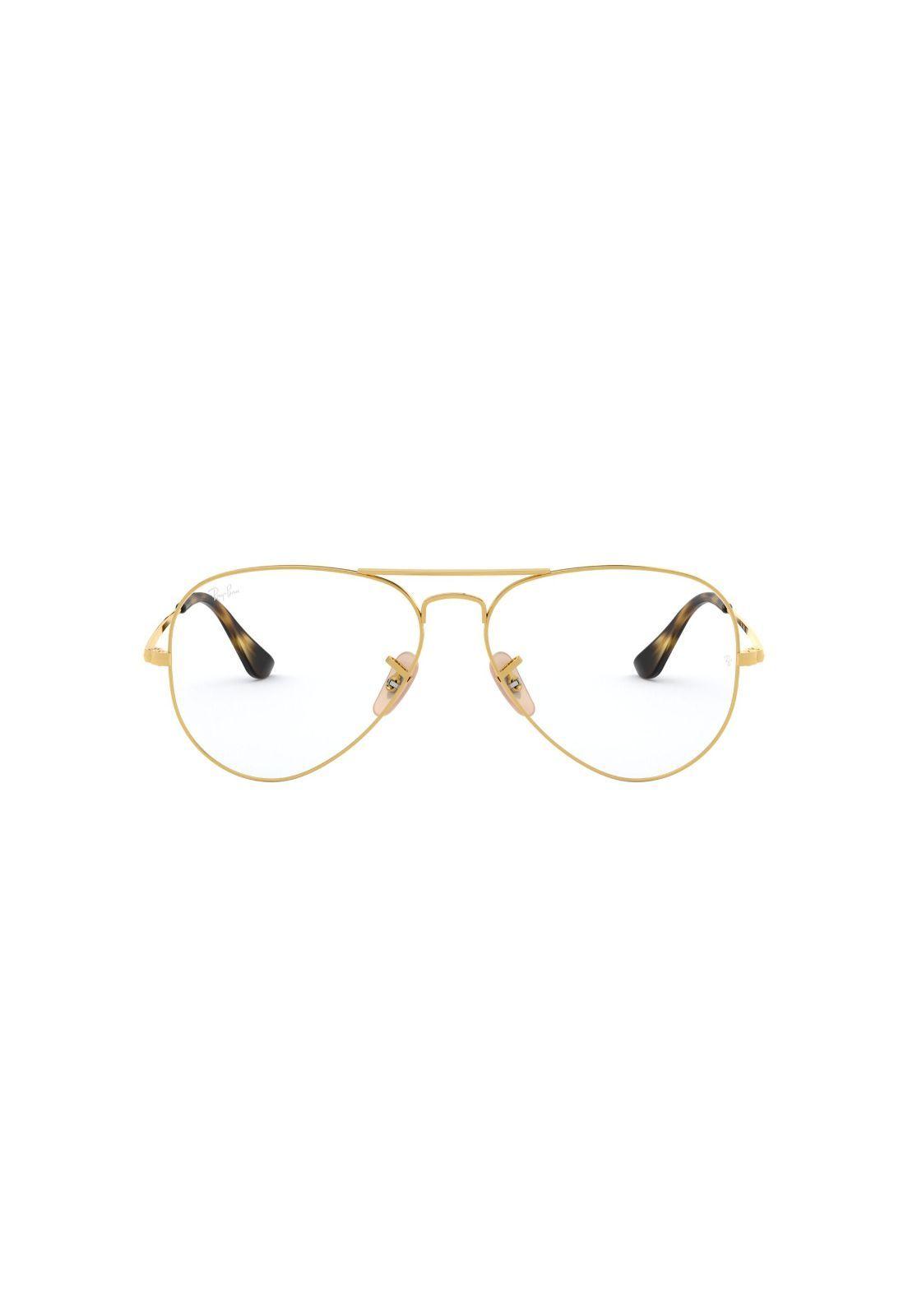 Lentes Ópticos Aviator Dorado Ray-Ban RX64892500-1