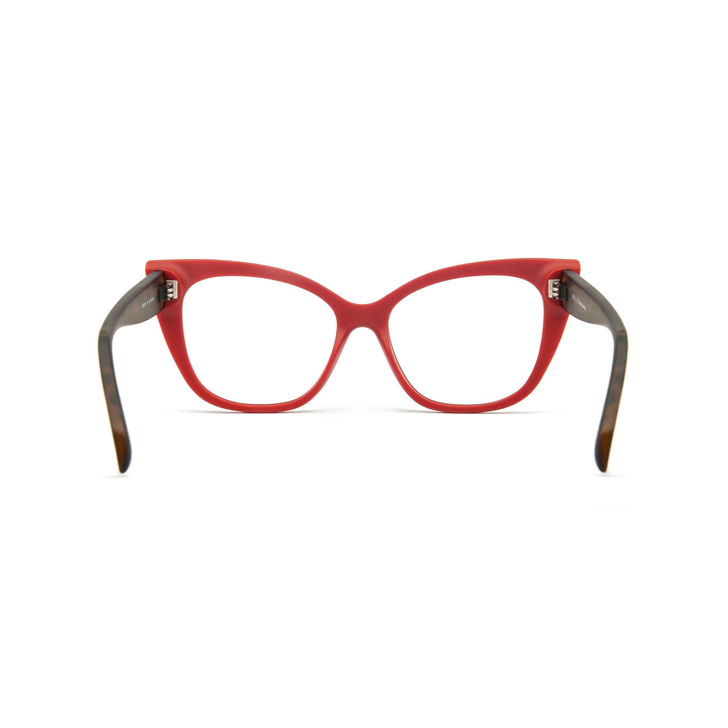 Lentes Ópticos Rojo Mita Eyewear-3