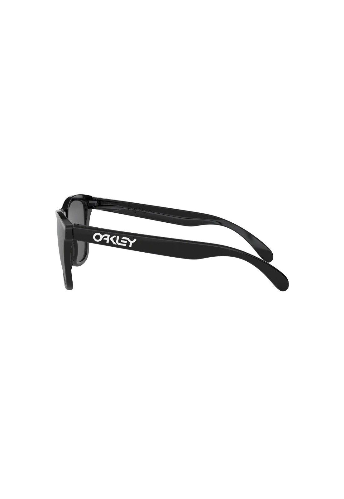 Lentes de Sol Frogskins Polished Negro Oakley OO90132430655-3