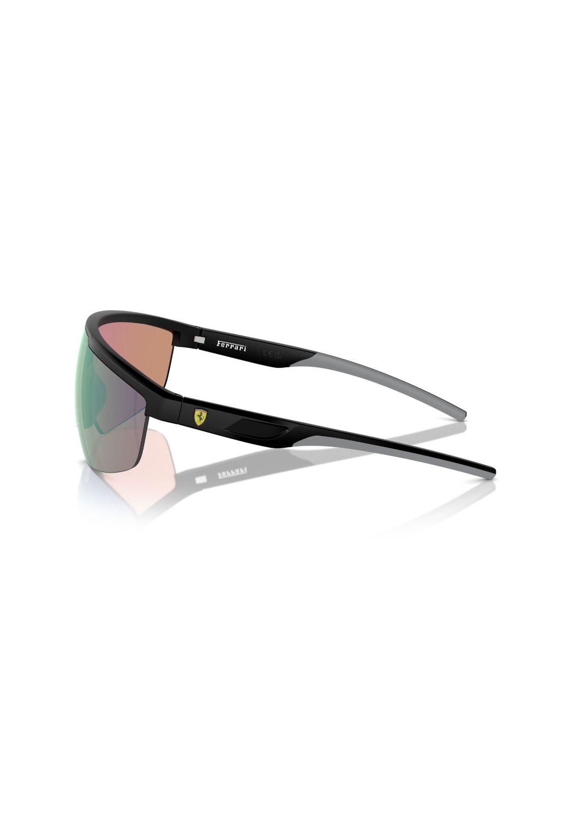 Lentes de Sol Negro Espejados Scuderia Ferrari FZ6005U5047V-2