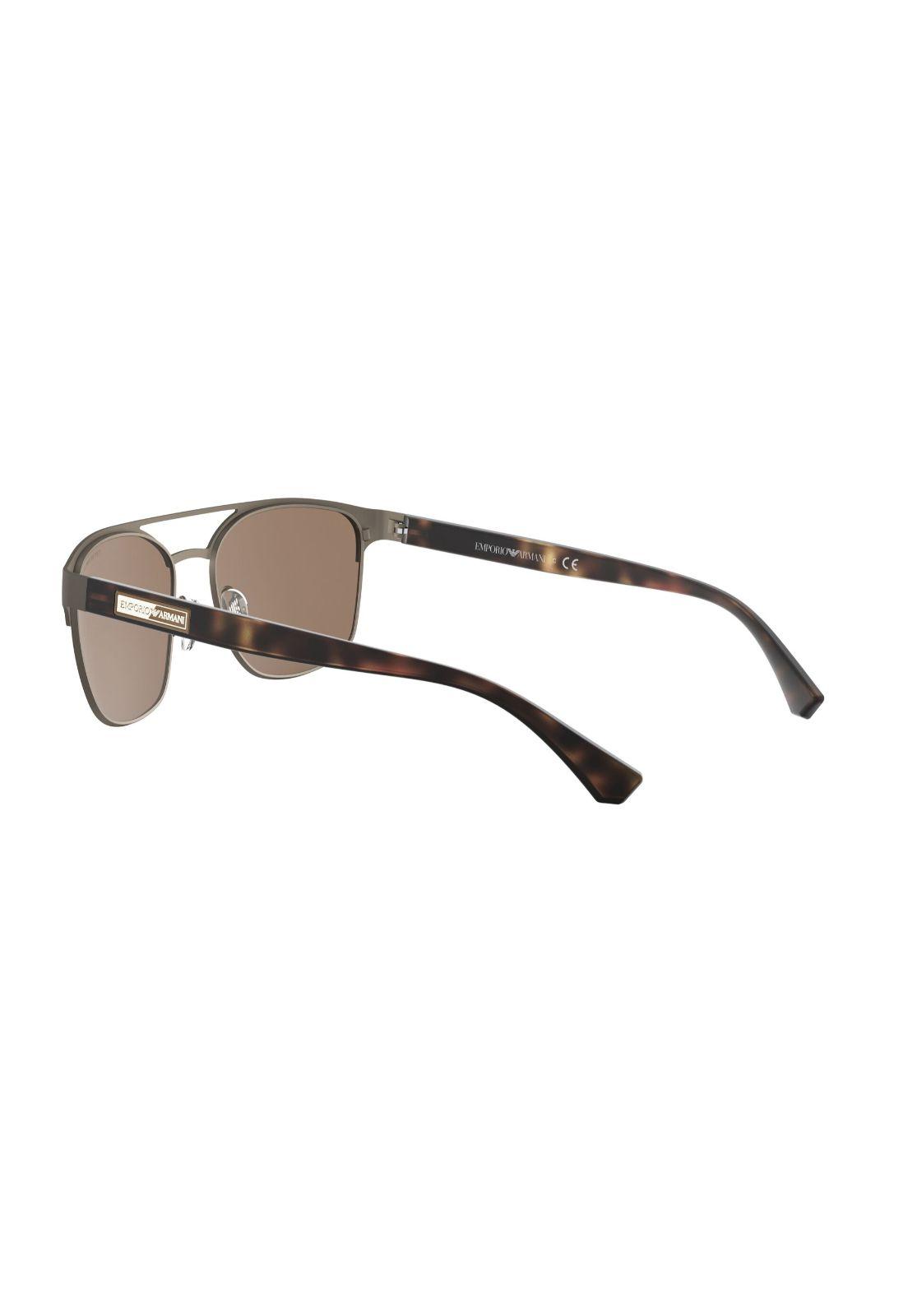Lentes de Sol Matte Gunmetal Emporio Armani EA2093300373-4