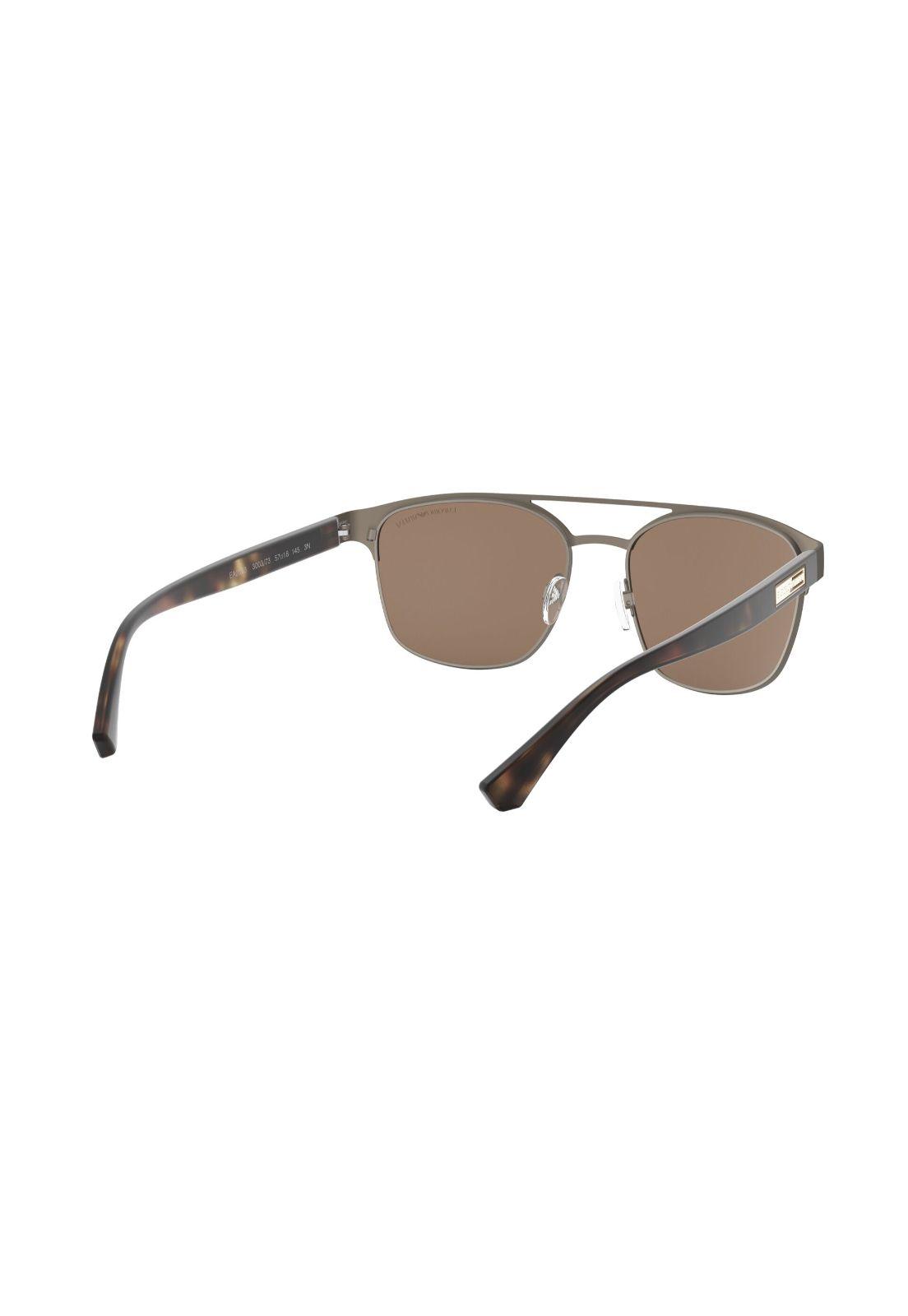 Lentes de Sol Matte Gunmetal Emporio Armani EA2093300373-7