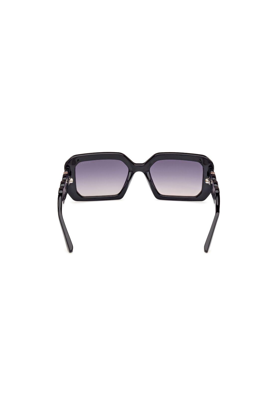 Lentes de Sol Negro Brillante Degradé Guess GU0011001B-4