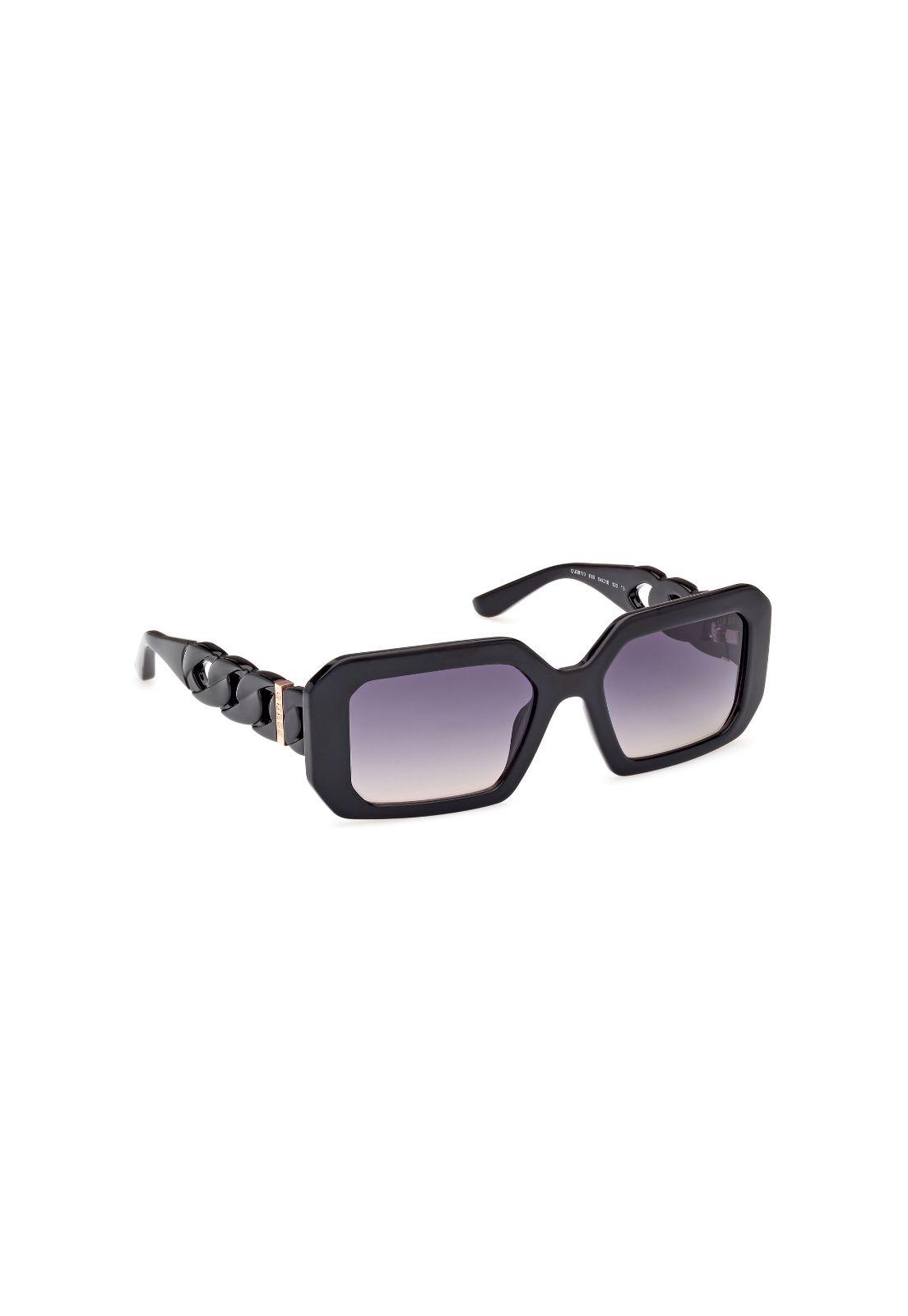 Lentes de Sol Negro Brillante Degradé Guess GU0011001B-7