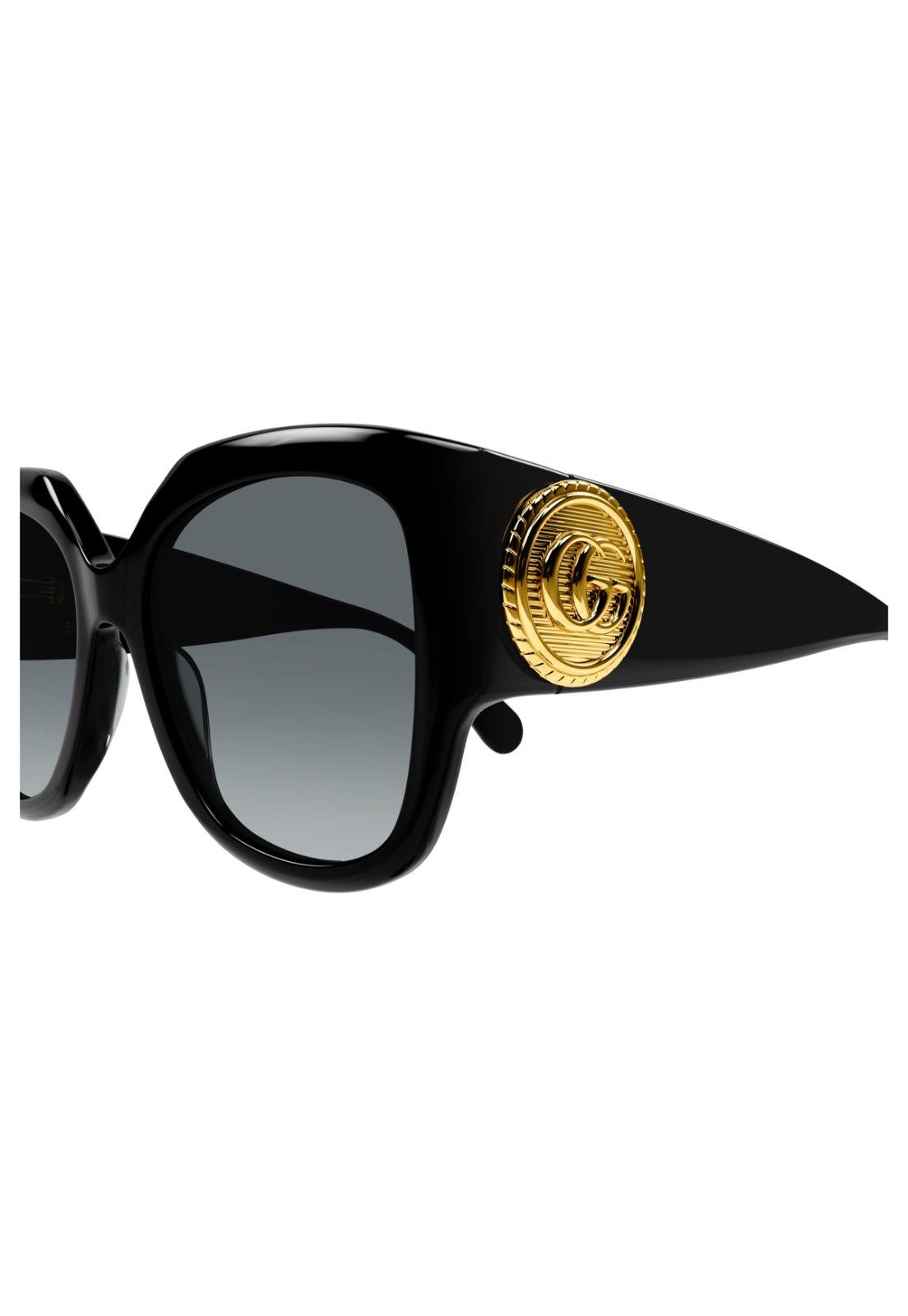 Lentes de Sol Negro Degradados Gucci GG1407S001-2