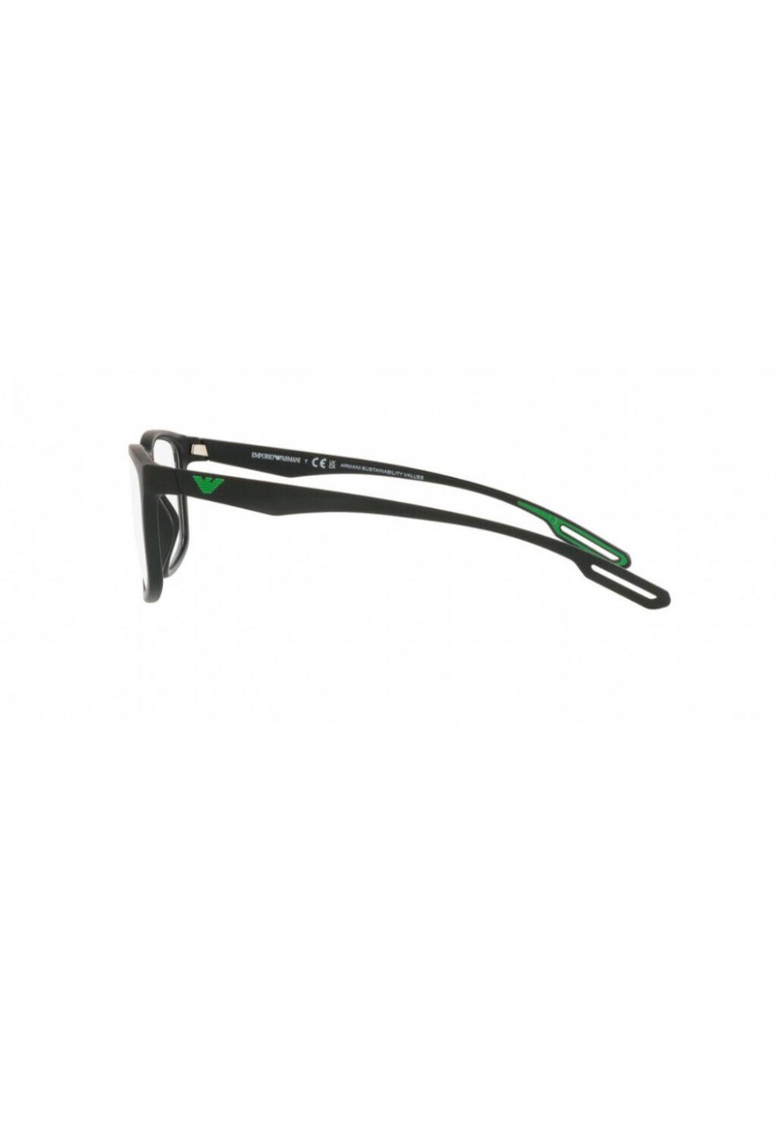 Lentes Ópticos Matte Black Emporio Armani EA3209U5001-2