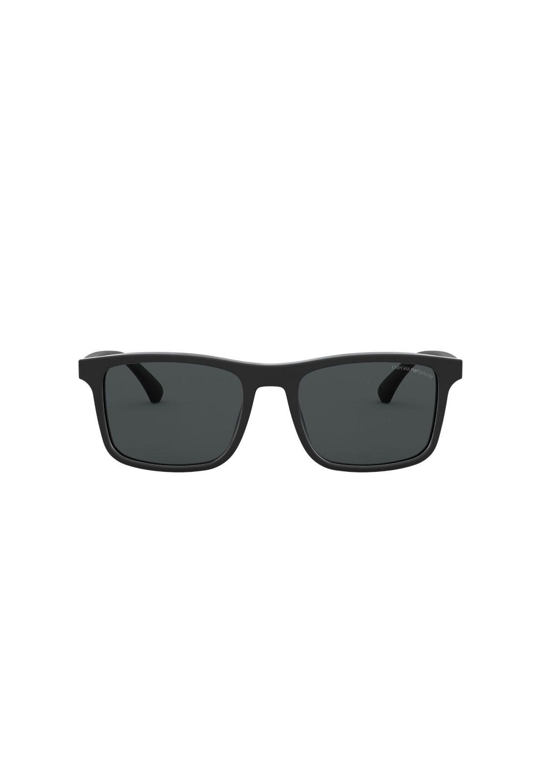 Lentes de Sol Matte Black Emporio Armani EA4137504287-0