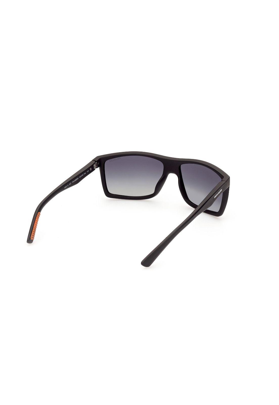 Lentes de Sol Matte Black Polarizados Skechers SE611502D-5